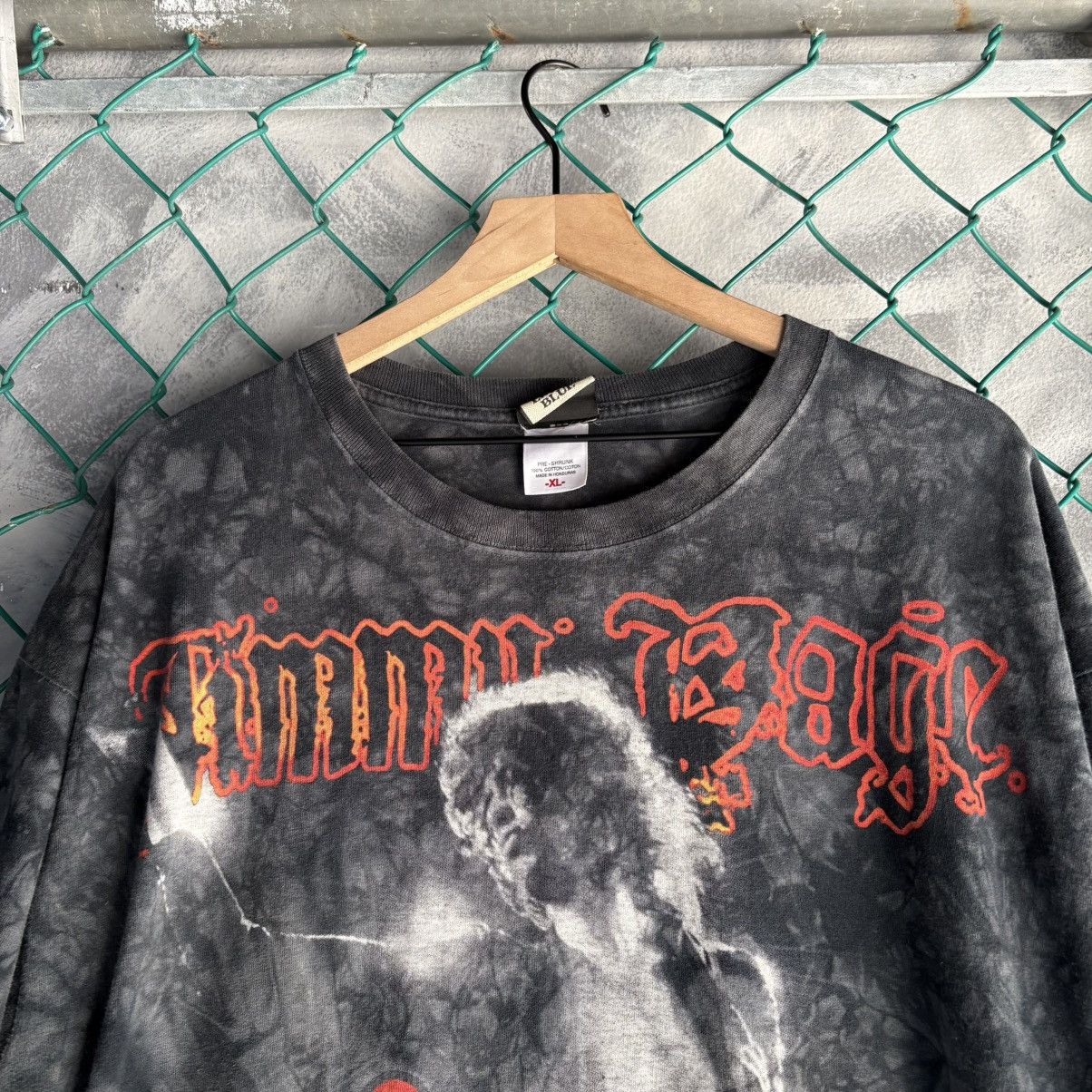 Liquid Blue Vintage Liquid Blue Jimmy Page T-Shirt XL Black Tie Dye 90s Size US XL / EU 56 / 4 - 2 Thumbnail