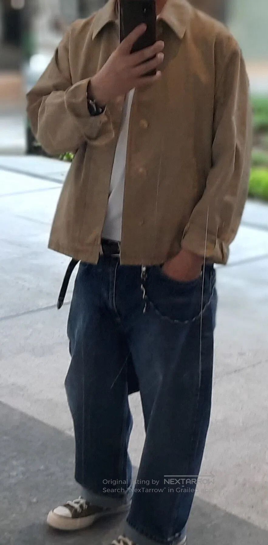 Auralee AURALEE Dyed Finx Light Chino Blouson. Size US XXL / EU 58 / 5 - 7 Thumbnail