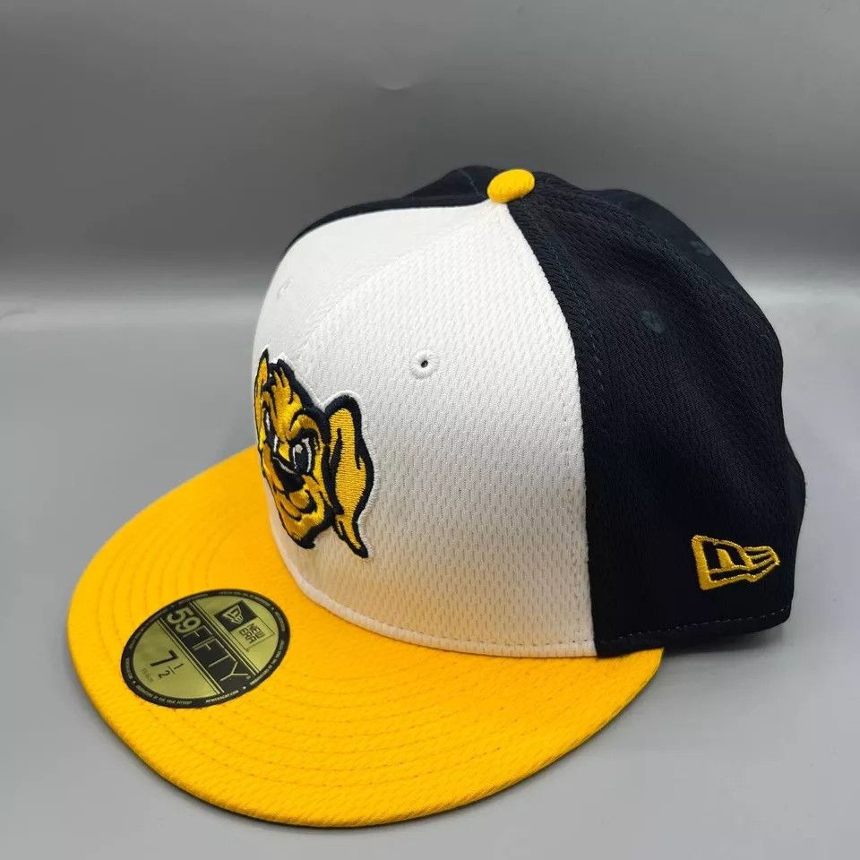 New Era Charleston Riverdogs Hat Men 7 1/2 MiLB Fitted Cap New Size ONE SIZE - 2 Thumbnail