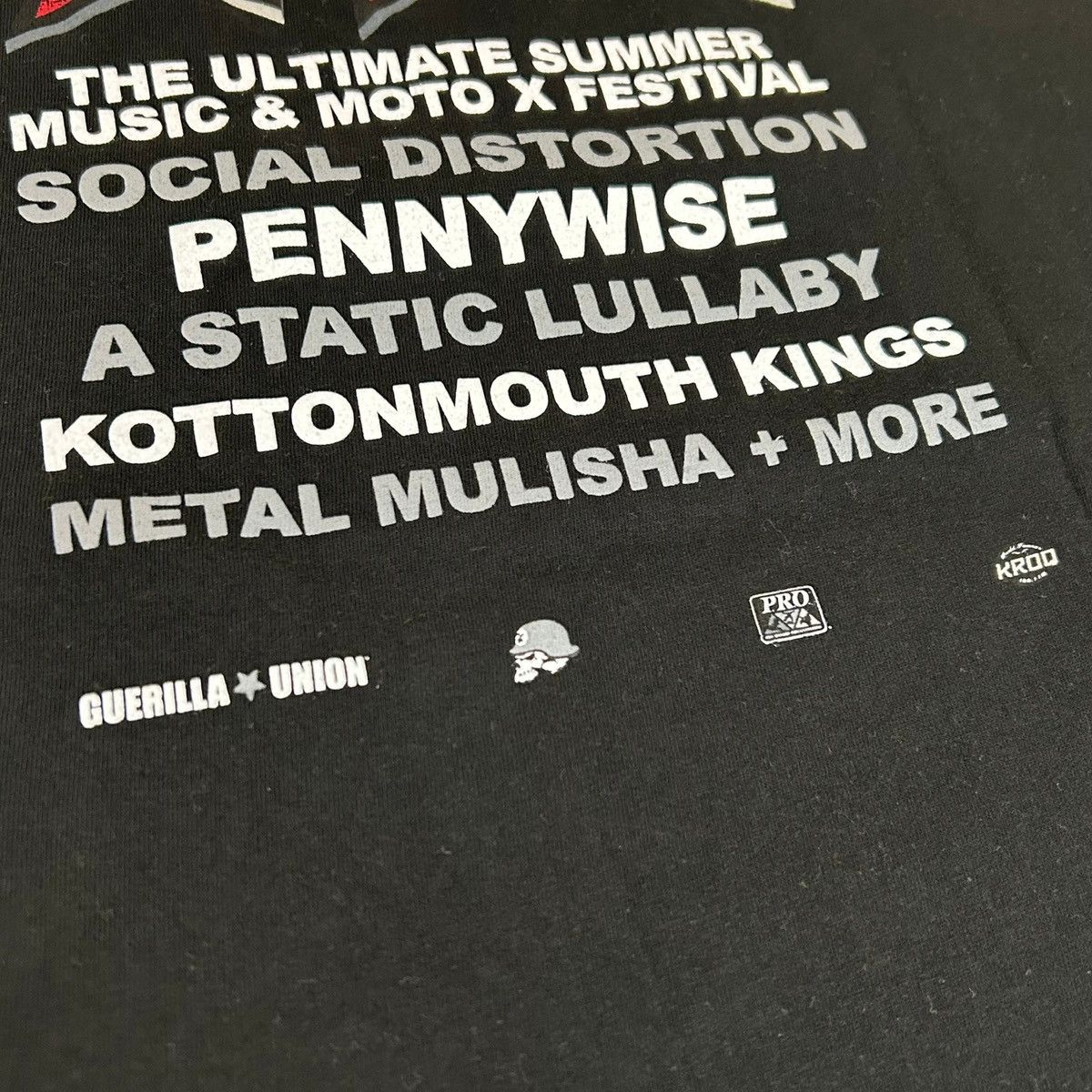 Vintage 2004 Moto Music Mayhem Metal Concert Festival T Shirt Size US L / EU 52-54 / 3 - 6 Thumbnail