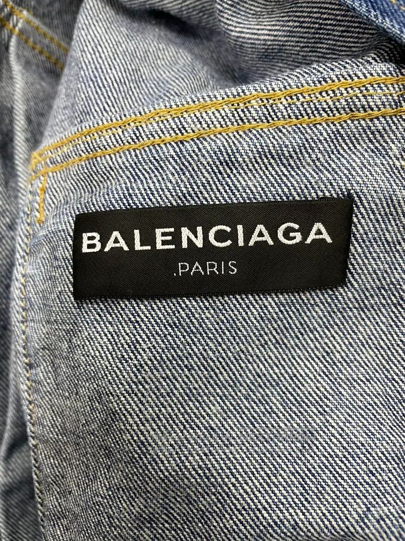 Balenciaga Balenciaga Zippered denim jacket Size US L / EU 52-54 / 3 - 4 Thumbnail