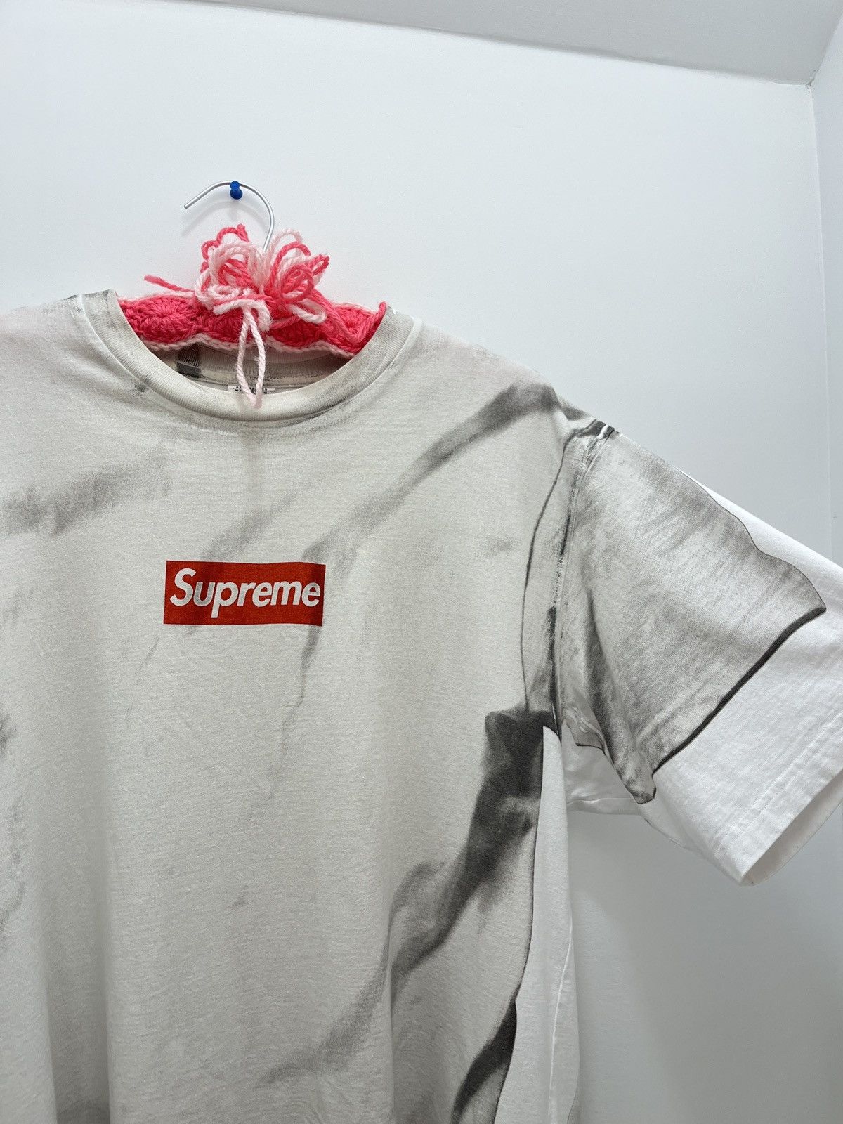 Maison Margiela × Supreme Supreme x Maison Margiela MM6 Box Logo Tee White M Size US M / EU 48-50 / 2 - 1 Thumbnail