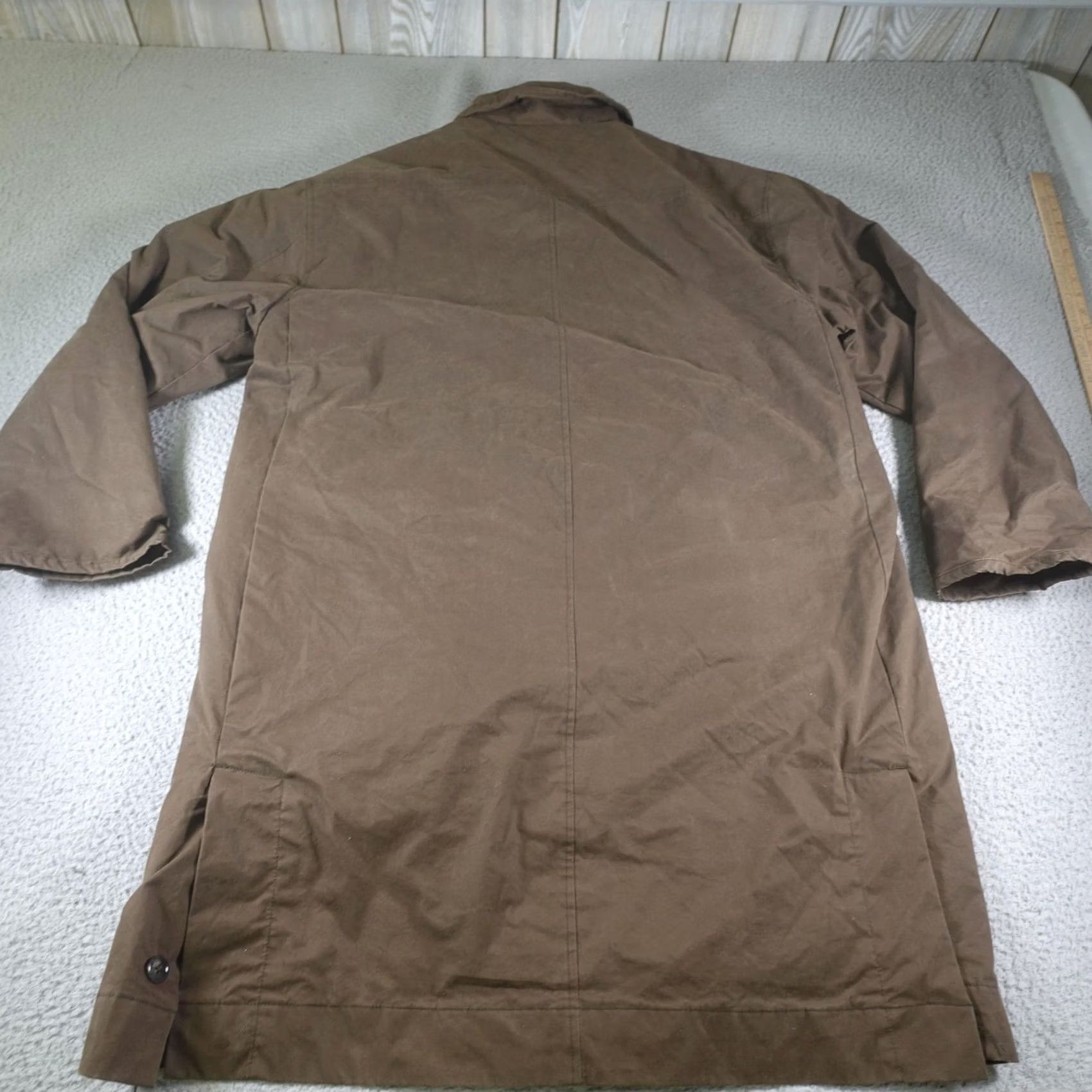 Eddie Bauer Eddie Bauer Coat Mens LT Large Brown Canvas Lined Insulated Overcoat Outdoors Size US L / EU 52-54 / 3 - 4 Thumbnail
