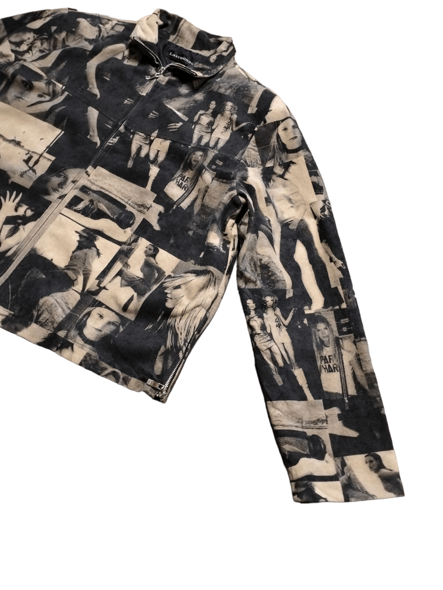 If Six Was Nine Japanesse Brand Lascolinas Full Print Zipper Jacket Size M / US 6-8 / IT 42-44 - 5 Thumbnail