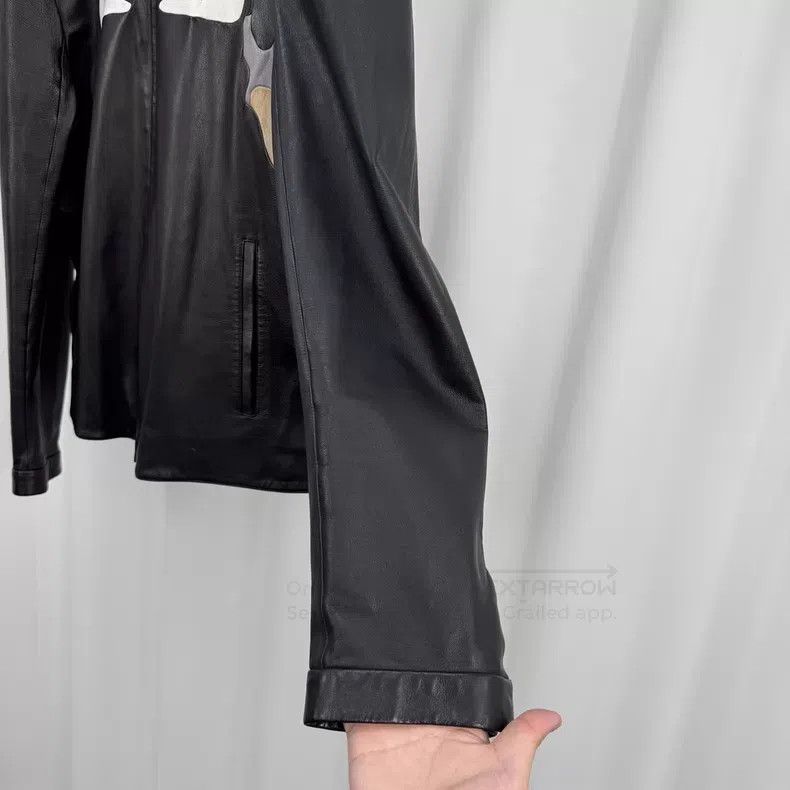 Fendi Fendi Little Monster Lamb Leather Zip-Up Jacket Size US L / EU 52-54 / 3 - 4 Thumbnail