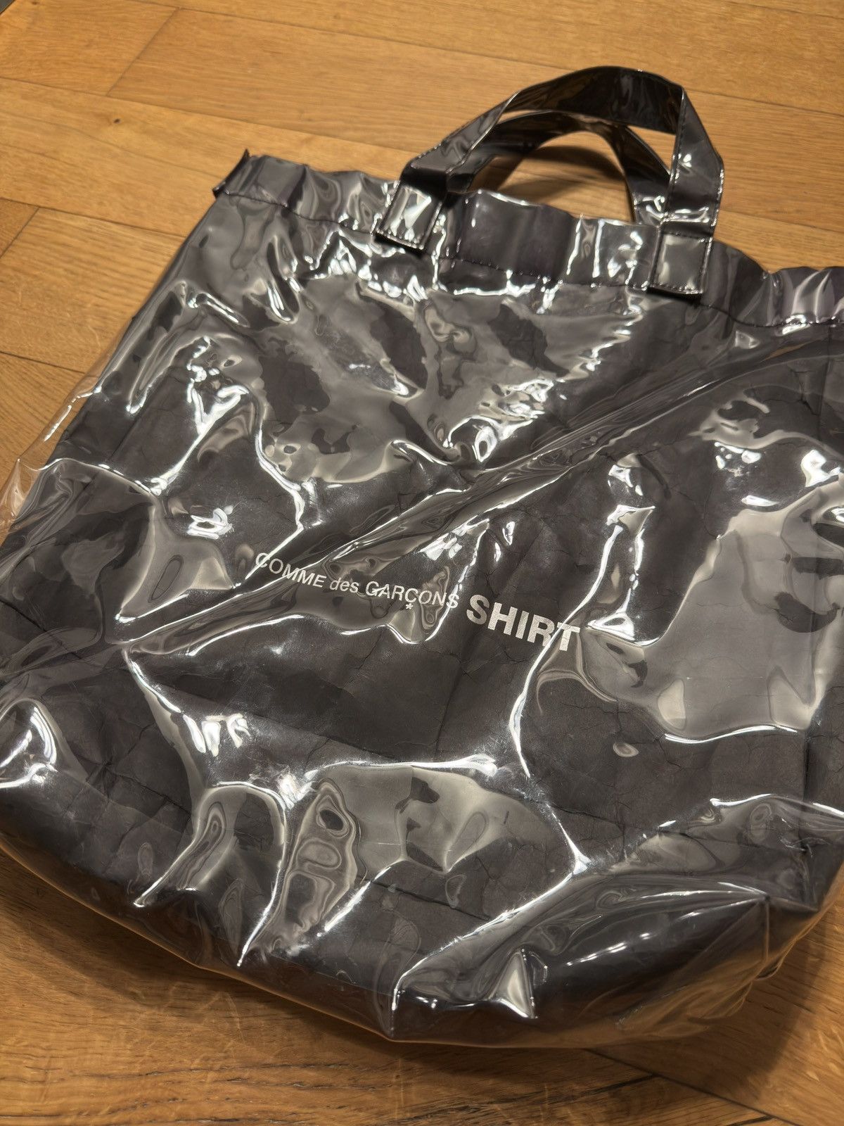Comme des Garcons CDG PVC Paper Tote Bag Size ONE SIZE - 2 Thumbnail