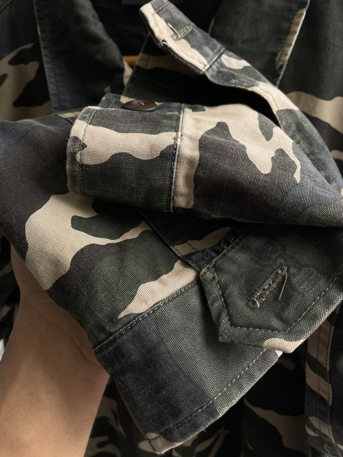 Bounty Hunter Vintage Bounty Hunter Camouflage Zipper Jacket Size US L / EU 52-54 / 3 - 14 Thumbnail