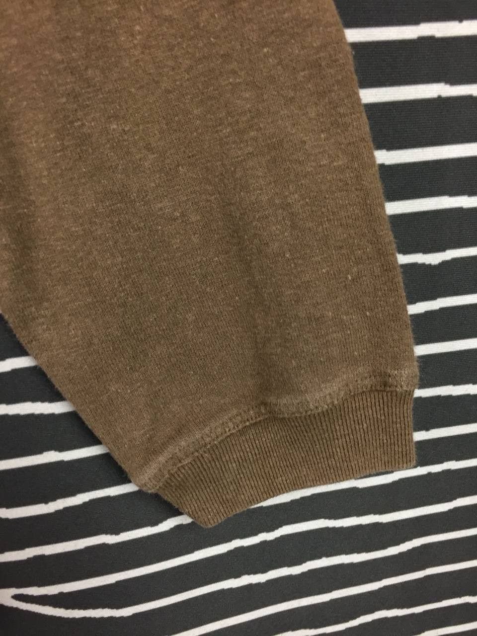 Vintage Vtg Never Ending Circle Hemp Cotton Long Sleeve Tee Size US M / EU 48-50 / 2 - 6 Thumbnail