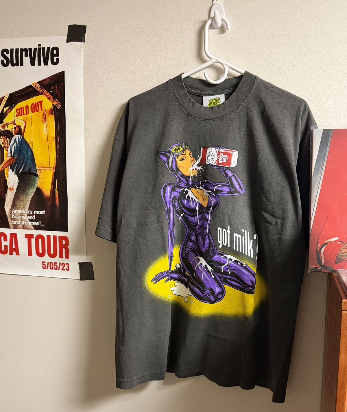 Vintage Chronic Images Meow Tee Size US L / EU 52-54 / 3 - 1 Thumbnail