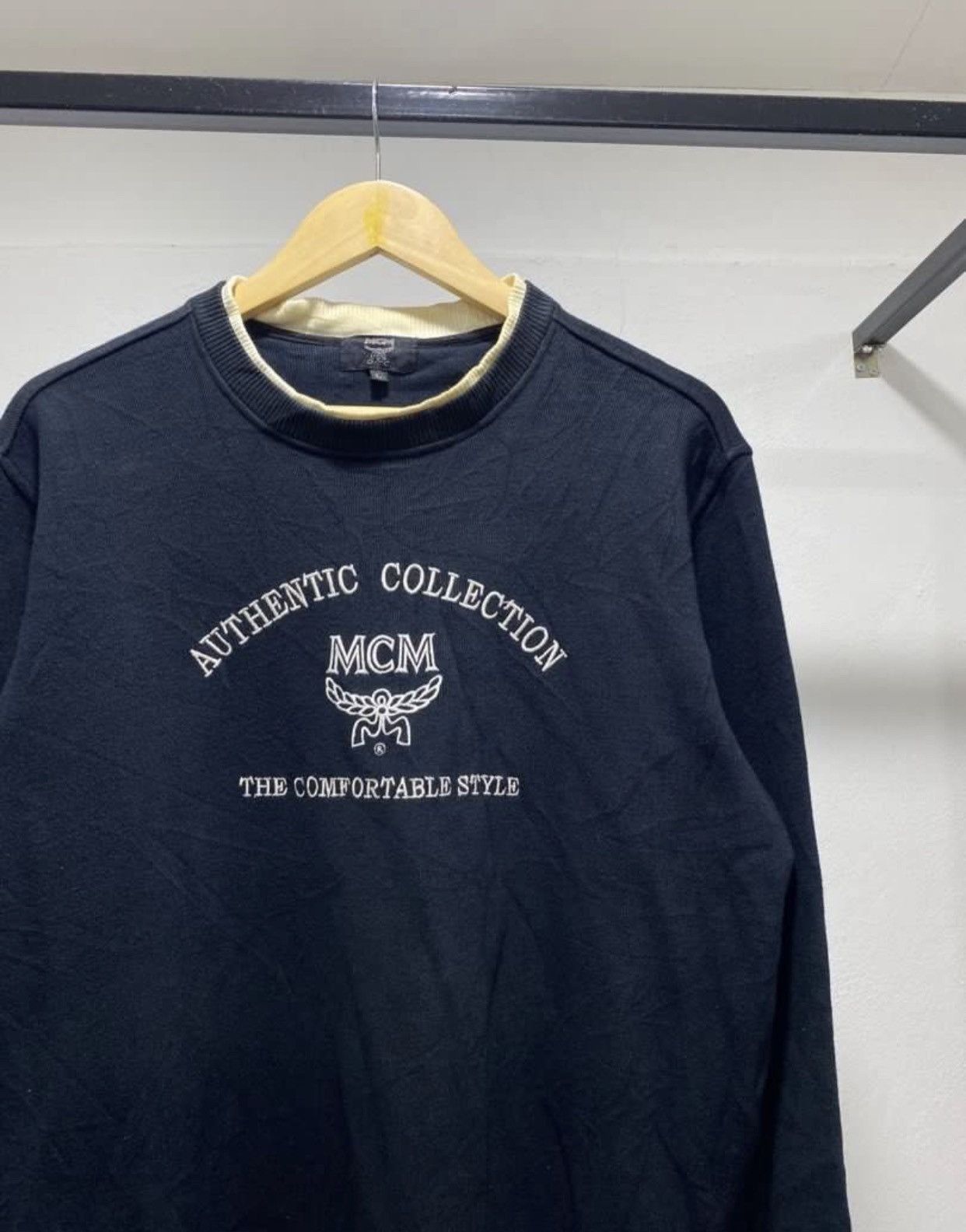MCM 🚨FINAL DROP🚨 MCM Knit Sweater Vintage 90s 80s Size US M / EU 48-50 / 2 - 1 Thumbnail