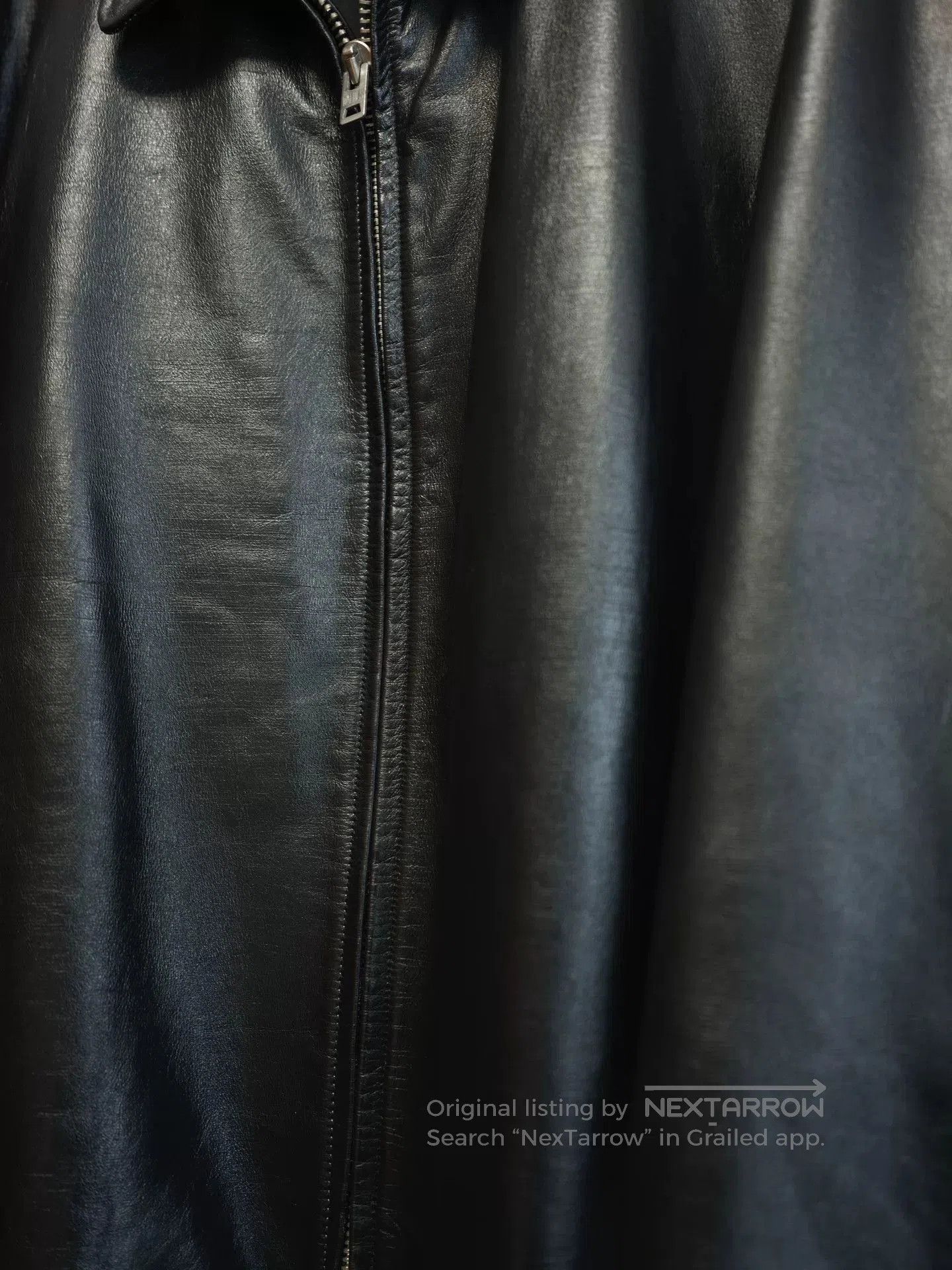 Yohji Yamamoto yohji yamamoto leather jacket with print. Size US S / EU 44-46 / 1 - 8 Thumbnail