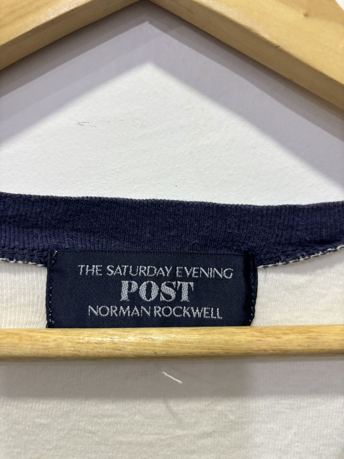 Vintage Vintage The Saturday Evening Post Norman Rockwell Tshirt Size US S / EU 44-46 / 1 - 3 Thumbnail