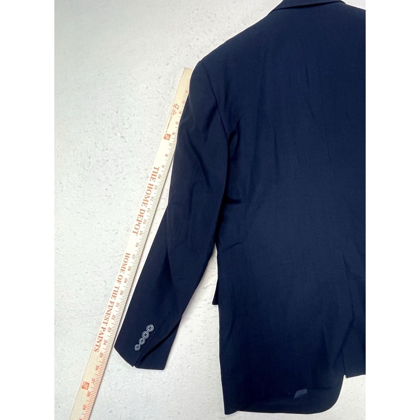 Brooks Brothers VINTAGE Brooks Brothers Blue Wool Blend Blazer Men's Size 42R Size 42R - 5 Thumbnail