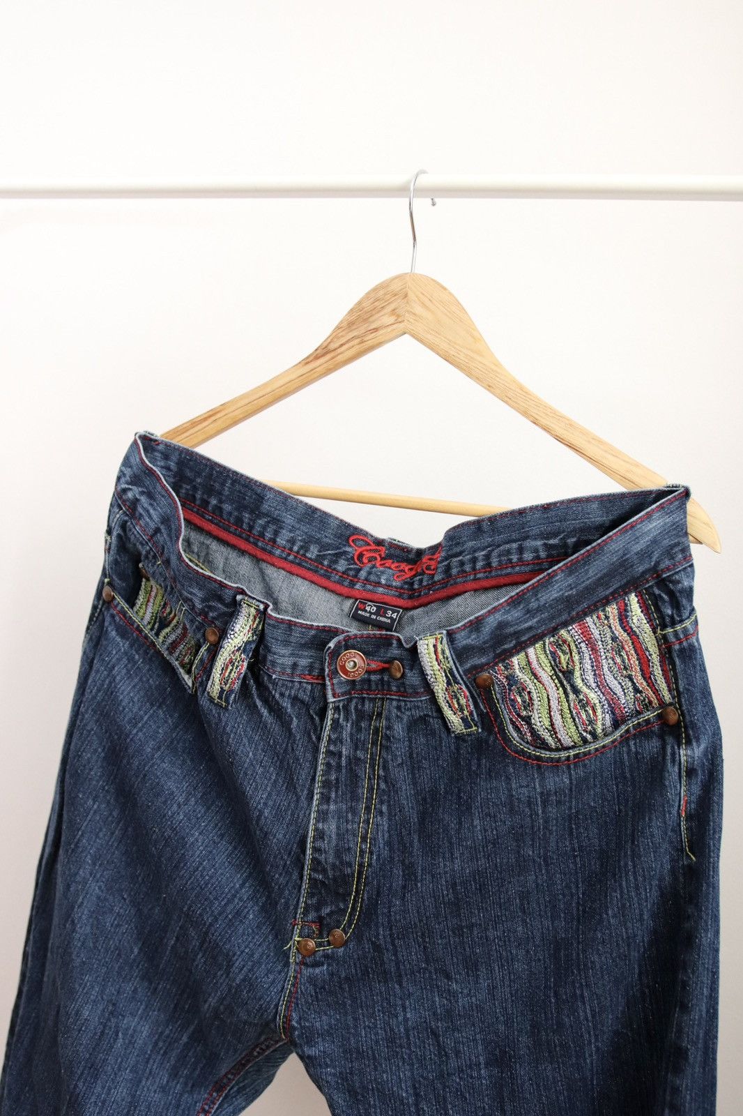 Coogi Vintage Coogi jeans signature embroidered details Size US 40 / EU 56 - 7 Thumbnail