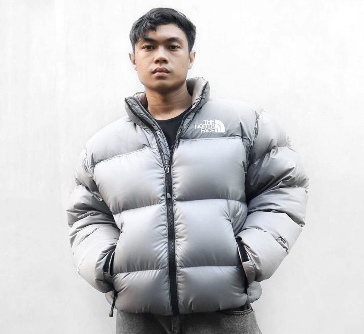 The North Face The North Face 1996 Retro Nuptse 700 Jacket Silver Grey Size US L / EU 52-54 / 3 - 25 Thumbnail