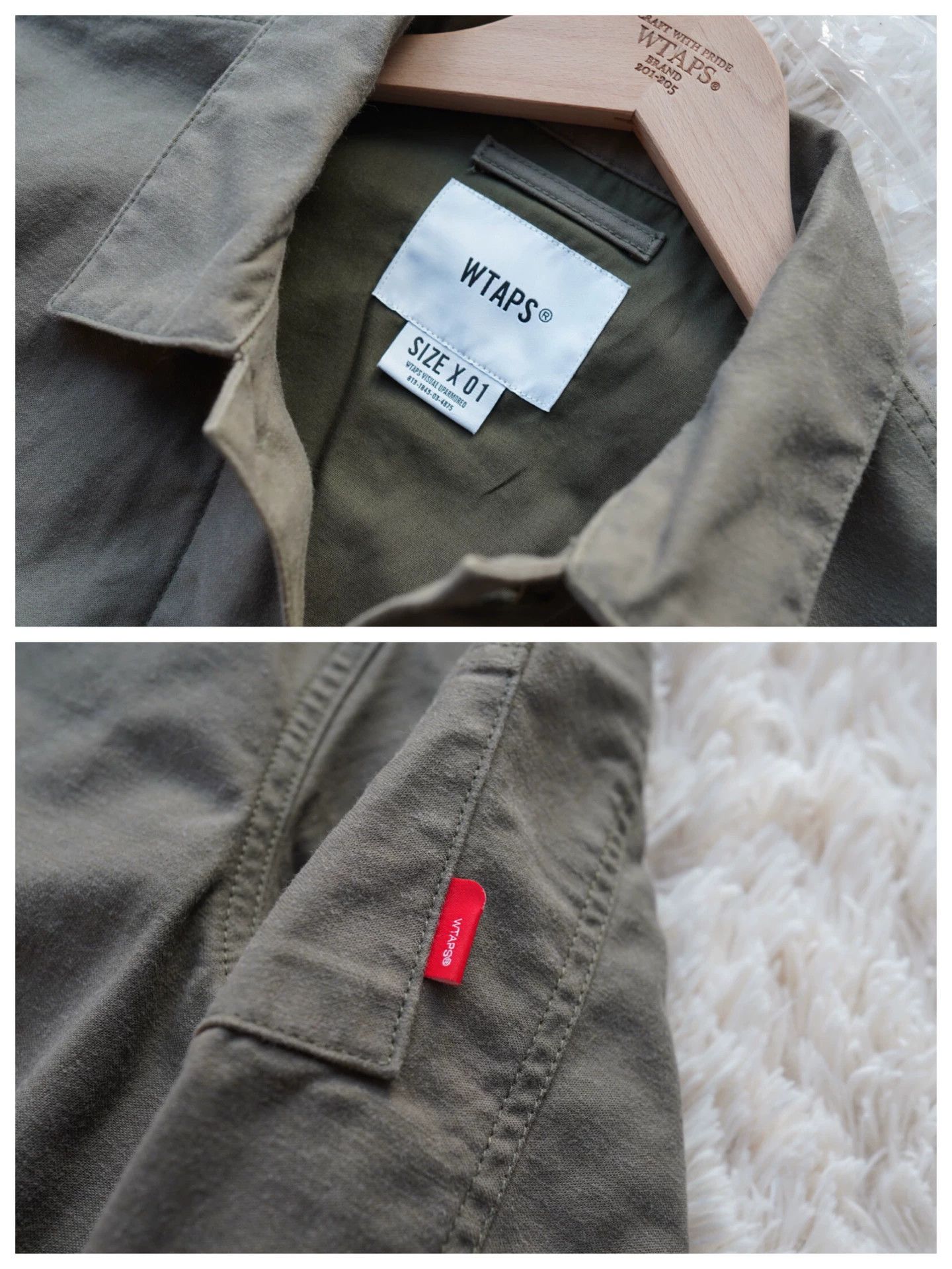 Wtaps WTAPS Buds Long 17AW Mid-Length Green Jacket S Size US S / EU 44-46 / 1 - 3 Thumbnail