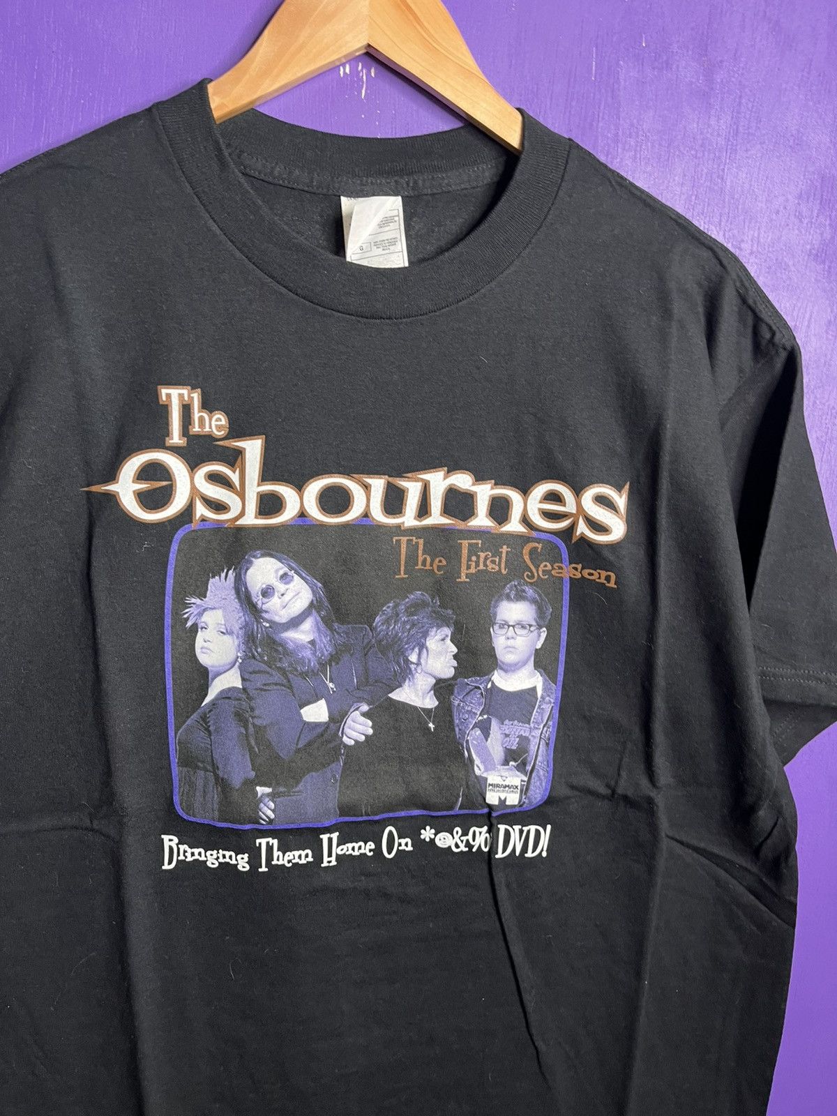 Vintage Vintage 90s The Osbournes first season promo t-shirt Size US L / EU 52-54 / 3 - 3 Thumbnail