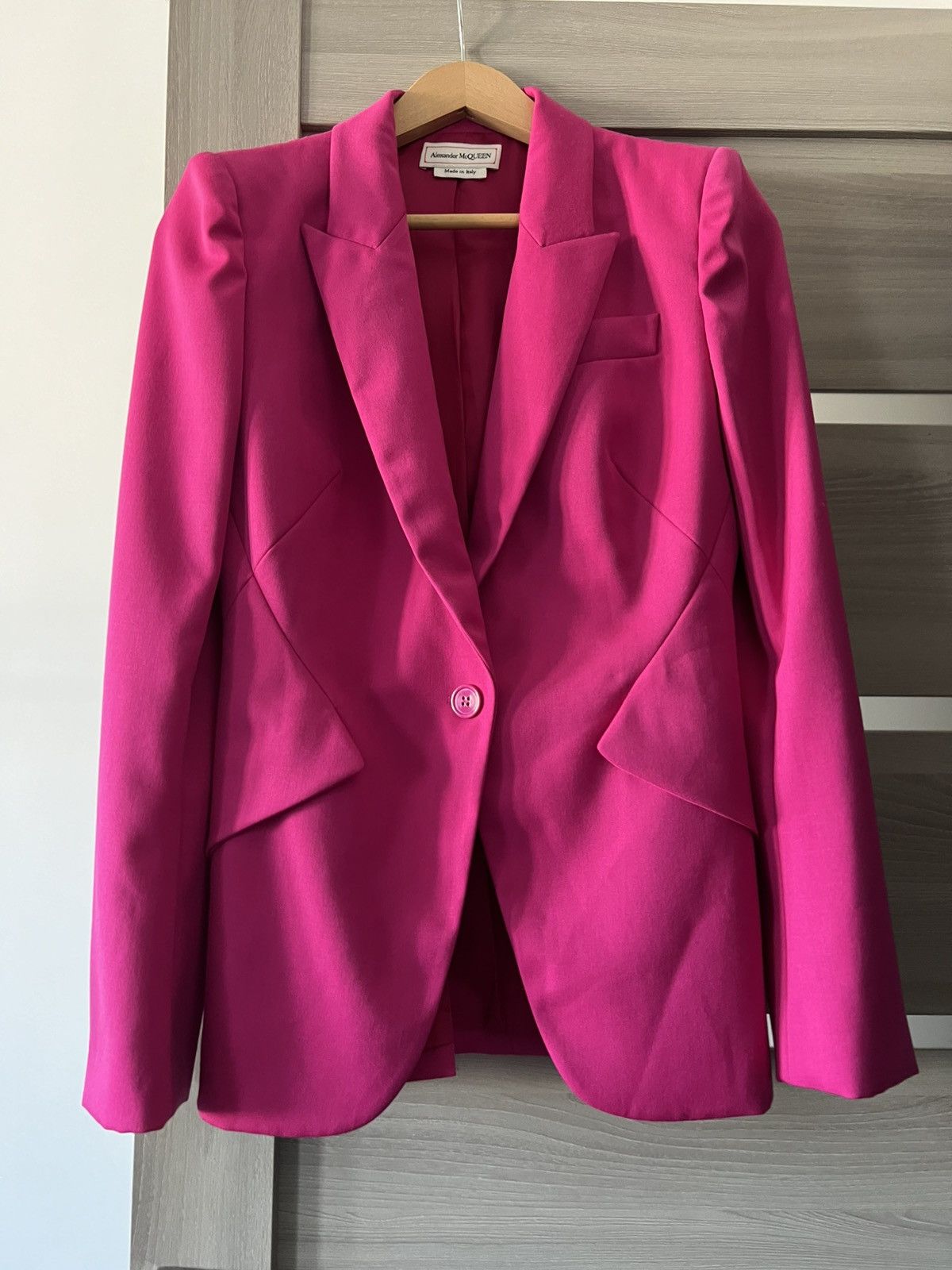 Alexander McQueen 💰Best Offer Alexander McQueen Blazer Jacket Pink RRP 3000$ Size S / US 4 / IT 40 - 6 Thumbnail