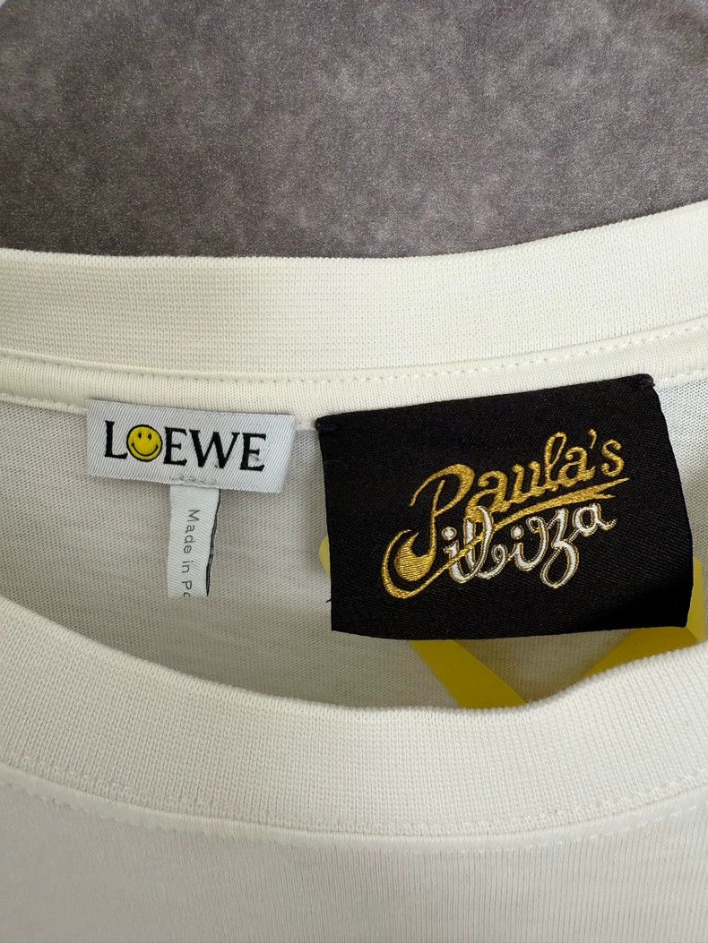 Loewe LOEWE Smiley Printed Short Sleeve T-Shirt, Size M Size M / US 6-8 / IT 42-44 - 3 Thumbnail