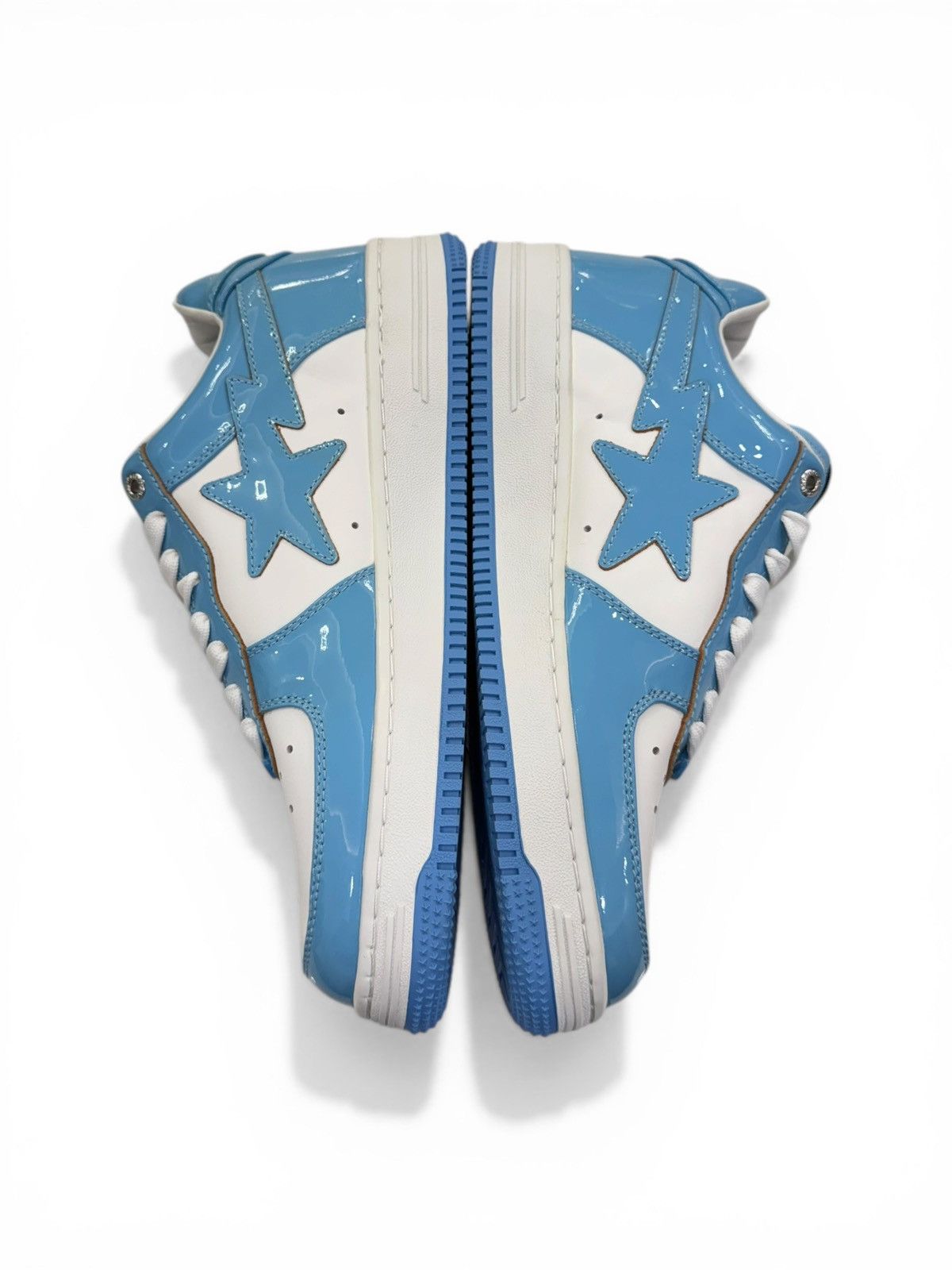 Bape Bapesta Lows Light Blue Size US 9.5 / EU 42-43 - 4 Thumbnail