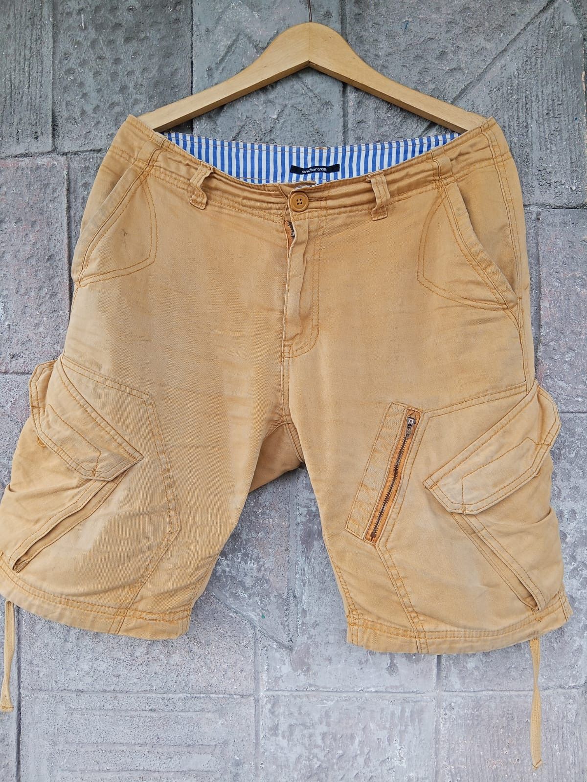 If Six Was Nine × Japanese Brand × Vintage short pants cargo anchor craft Size US 33 - 1 Thumbnail