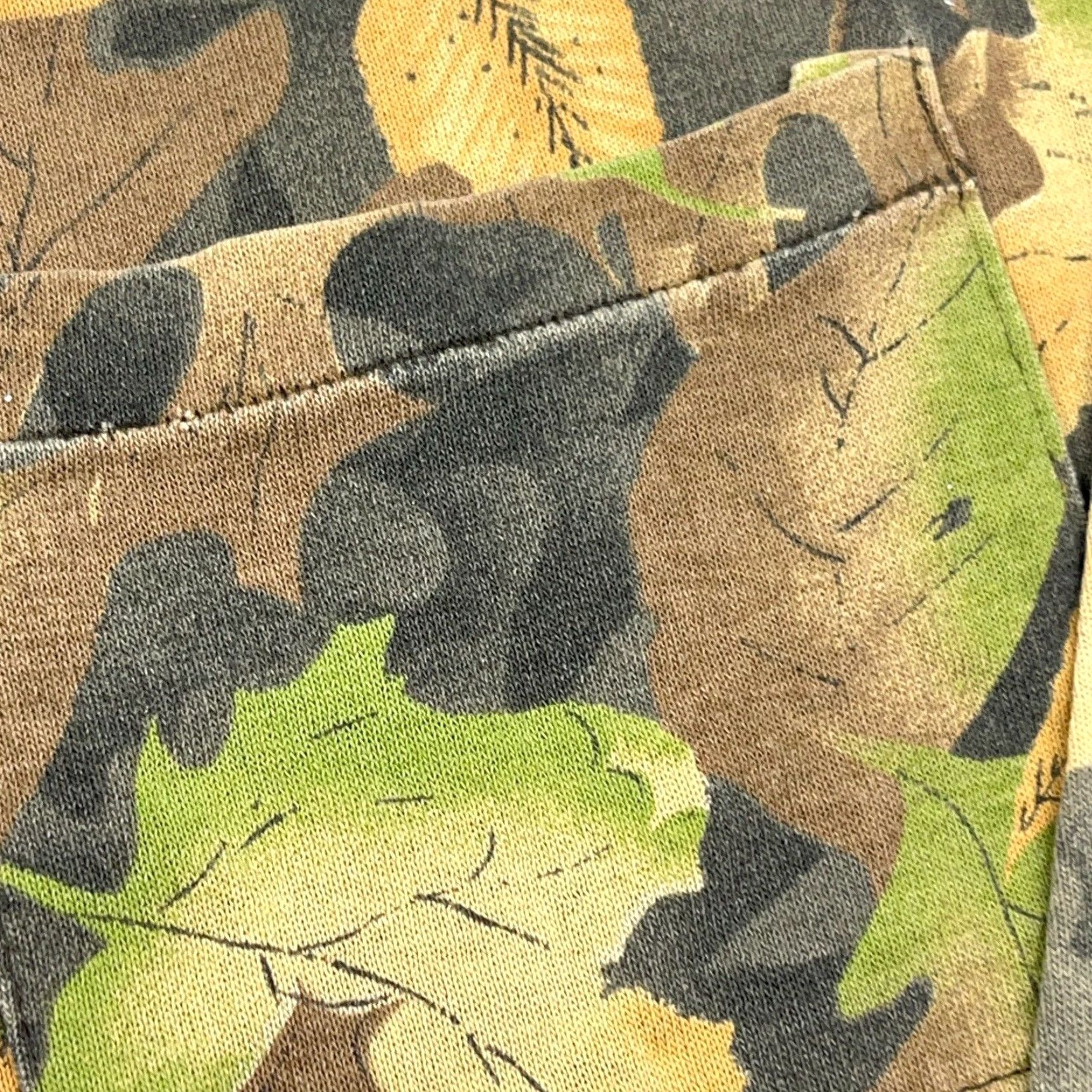 Vintage Vintage Kelly Camo Shirt Men XXL Brown Pocket Tee Wood Single Stitch 90s USA Chamed? Size US XXL / EU 58 / 5 - 6 Thumbnail