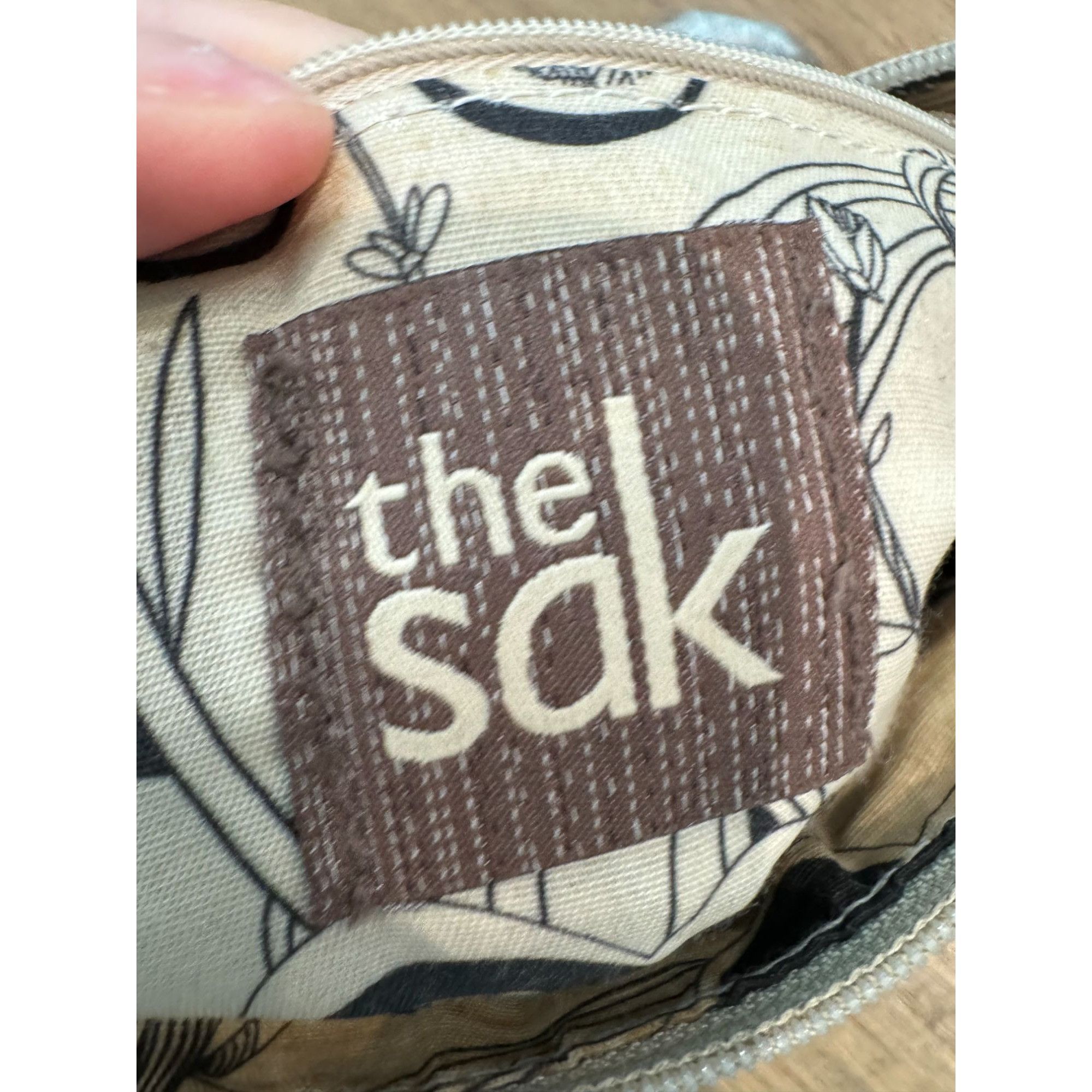 The Sak The Sak Metallic Pewter Genuine Leather Crossbody/ Clutch Ba Size ONE SIZE - 10 Thumbnail