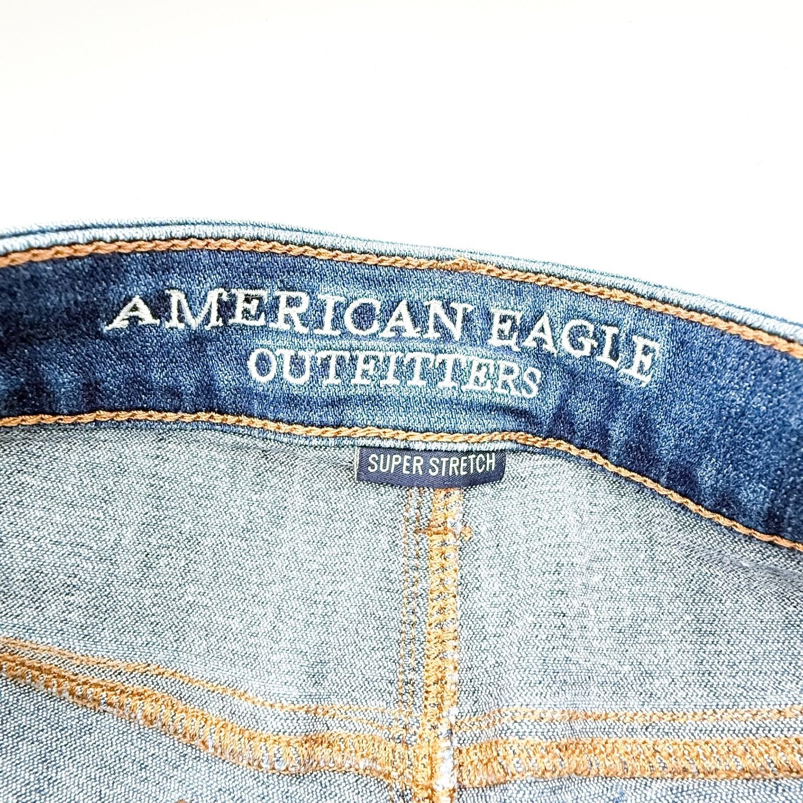 American Eagle Outfitters American Eagle Hi-Rise Shorts Size 4 Shortie Next Level Stre Size 26" / US 2 / IT 38 - 4 Thumbnail