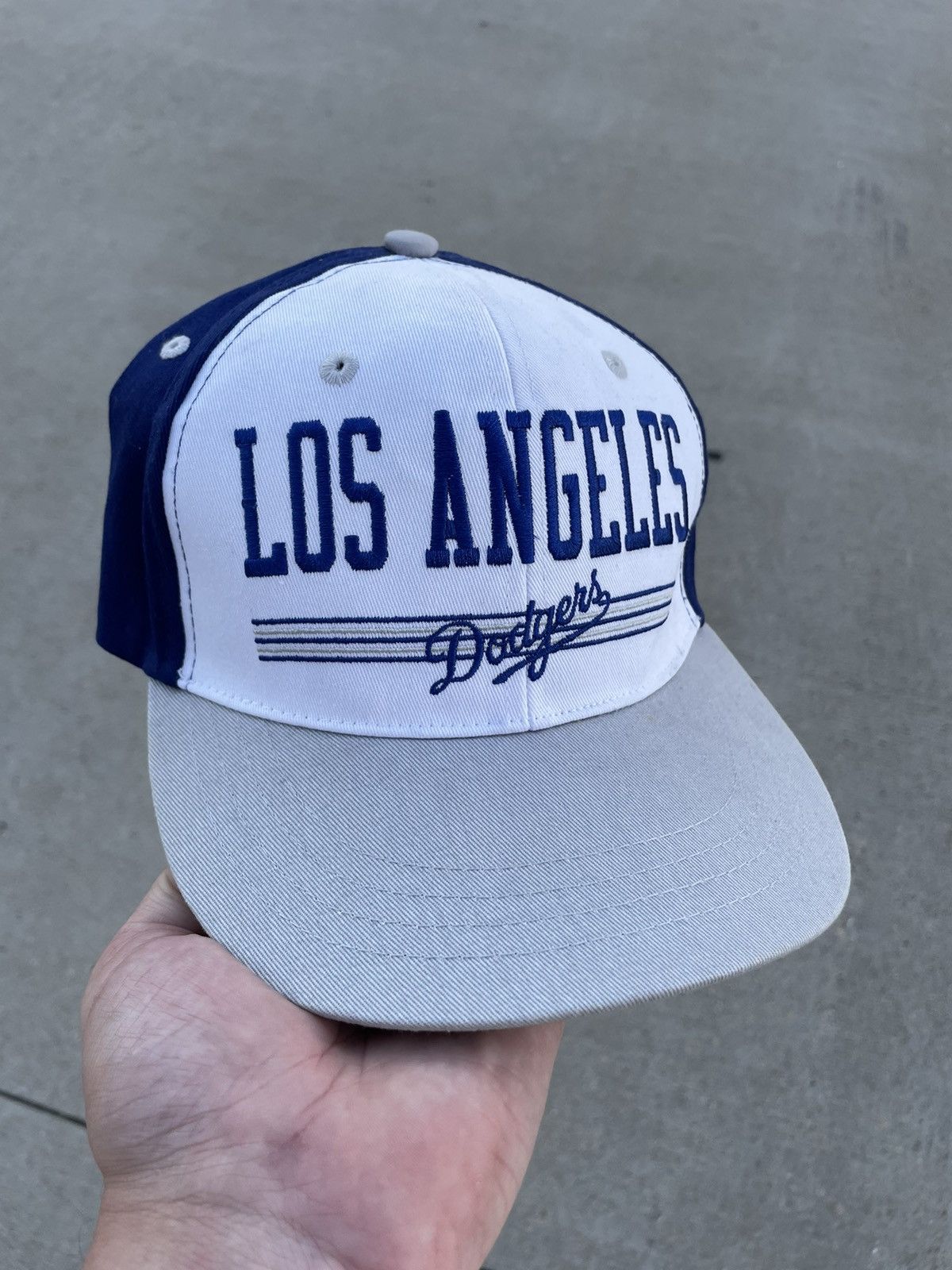 MLB × Vintage Vintage LA Dodgers Snapback Baseball Hat Size ONE SIZE - 1 Thumbnail