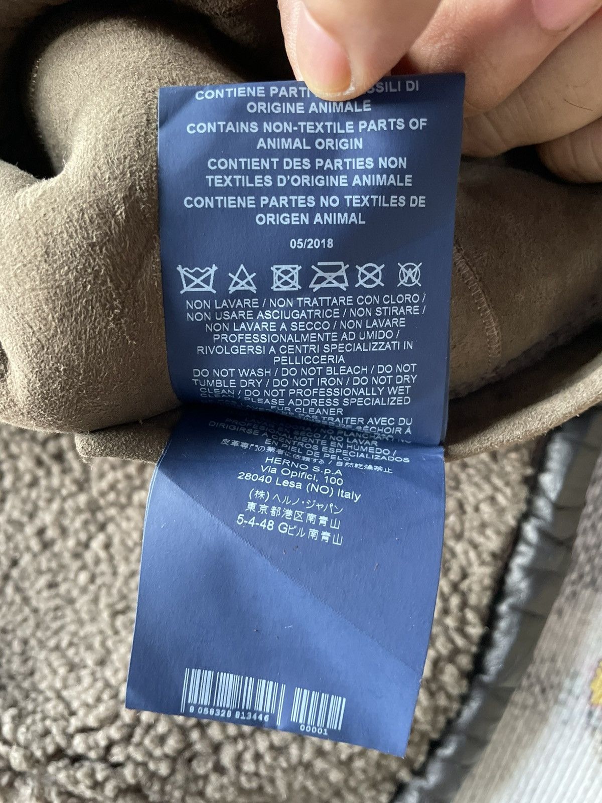Herno Herno Shearling Leather Double Breasted Coat Size US S / EU 44-46 / 1 - 14 Thumbnail