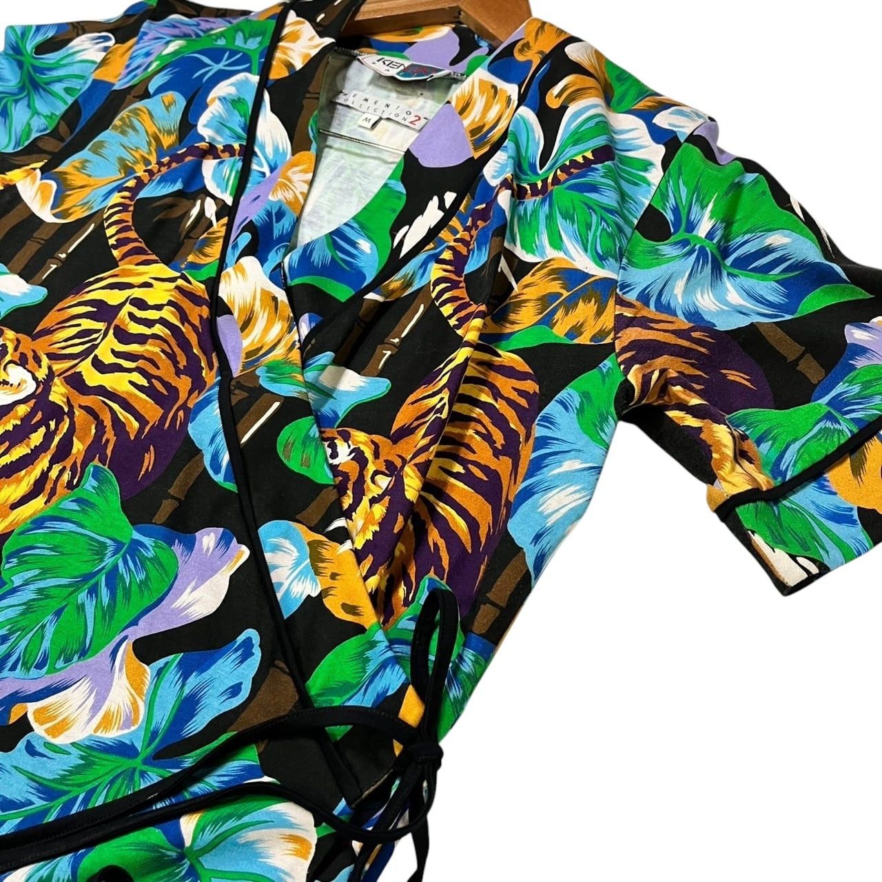 Kenzo Vintage KENZO memento collection 2 Jungle Hawaiian Shirts Size M / US 6-8 / IT 42-44 - 2 Thumbnail