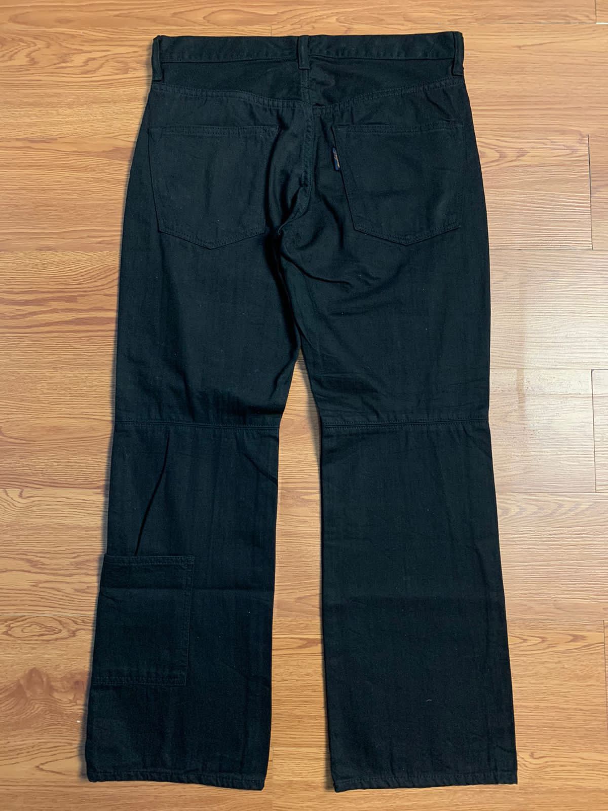 Yohji Yamamoto Yohji Yamamoto Pour Homme Black Denim Size US 30 / EU 46 - 7 Thumbnail