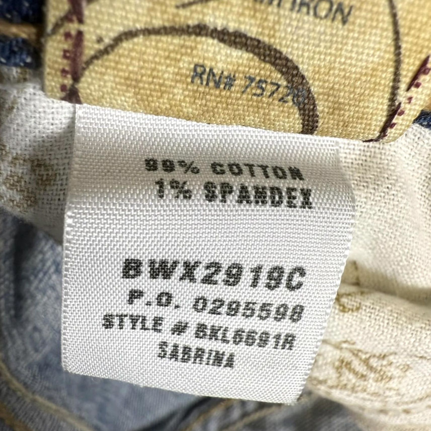 BKE BKE Jeans Bootcut Women 25x31.5 Sabrina Light Wash Distressed Blue 25 Regular Womens Size 42" / US 20 - 4 Thumbnail