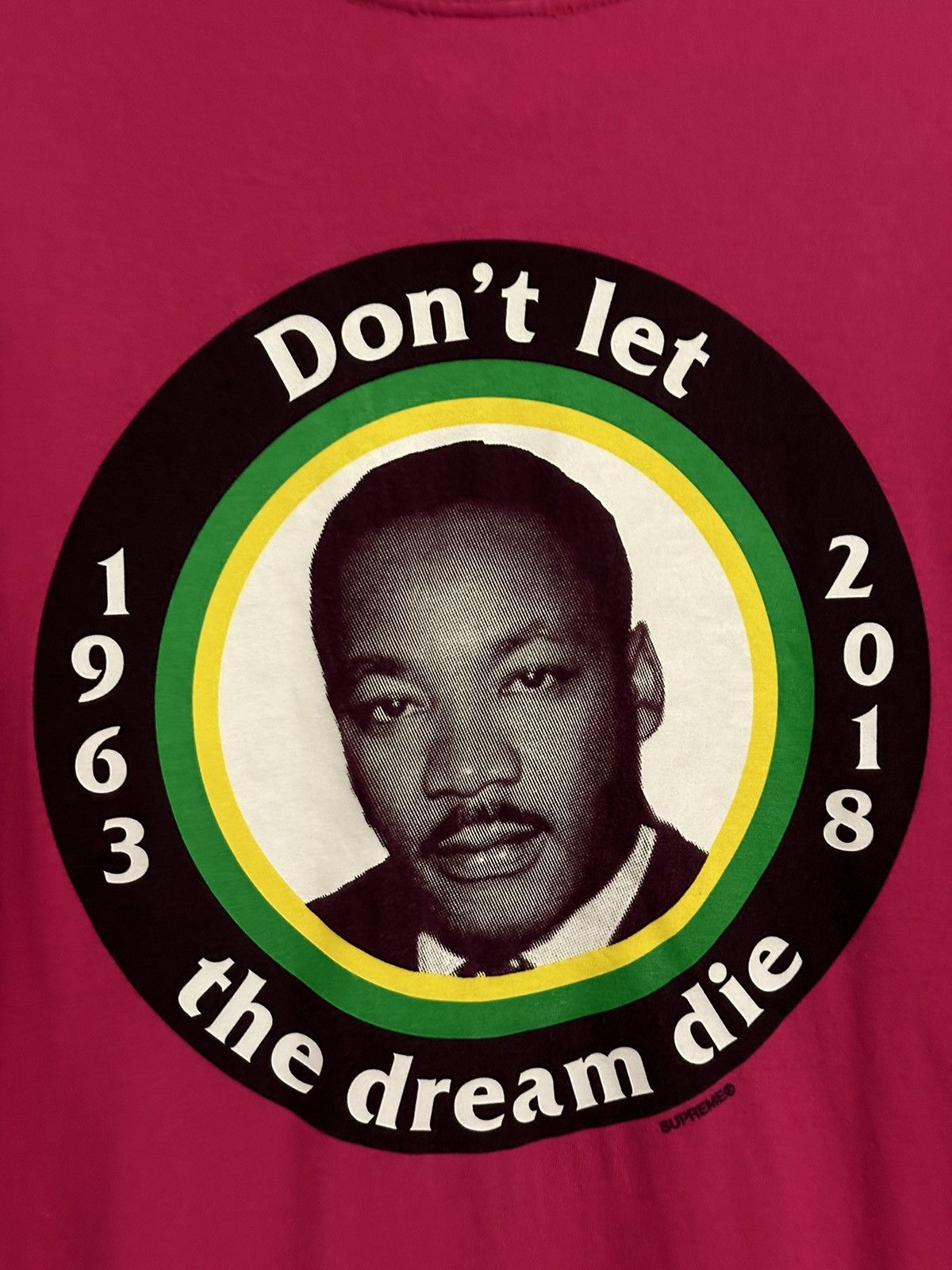 Supreme Supreme MLK Don’t Let The Dream Die Tee Size US L / EU 52-54 / 3 - 2 Thumbnail