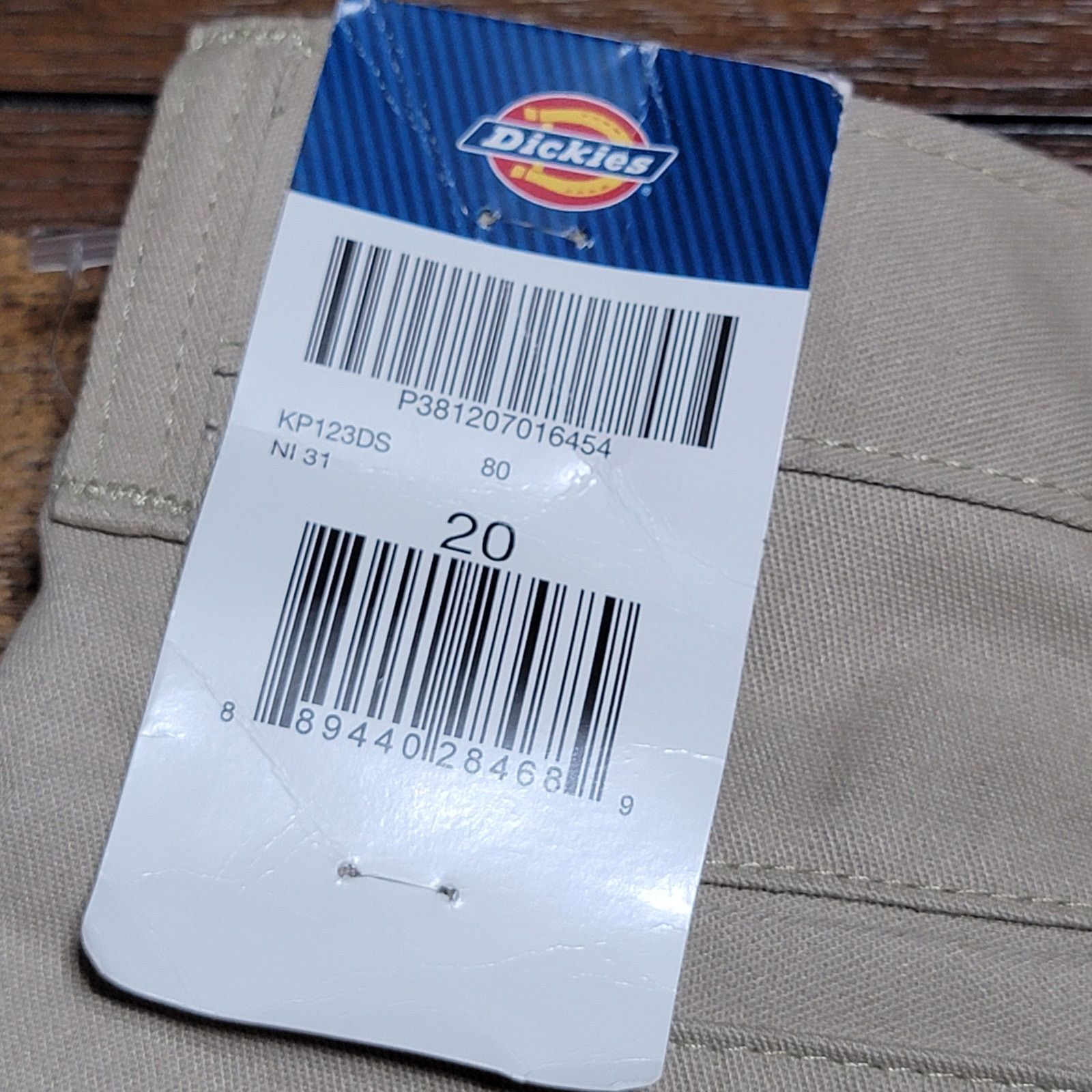 Dickies Dickies Beige Classic Fit Pants - Size 20 NWT Size 42" / US 20 - 6 Thumbnail