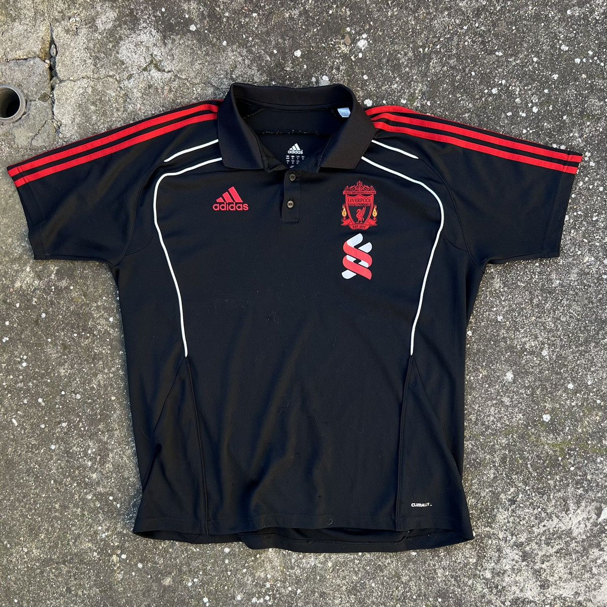 Adidas Adidas Liverpool Polo Soccer Streetwear football rare fan L Size US XL / EU 56 / 4 - 1 Thumbnail