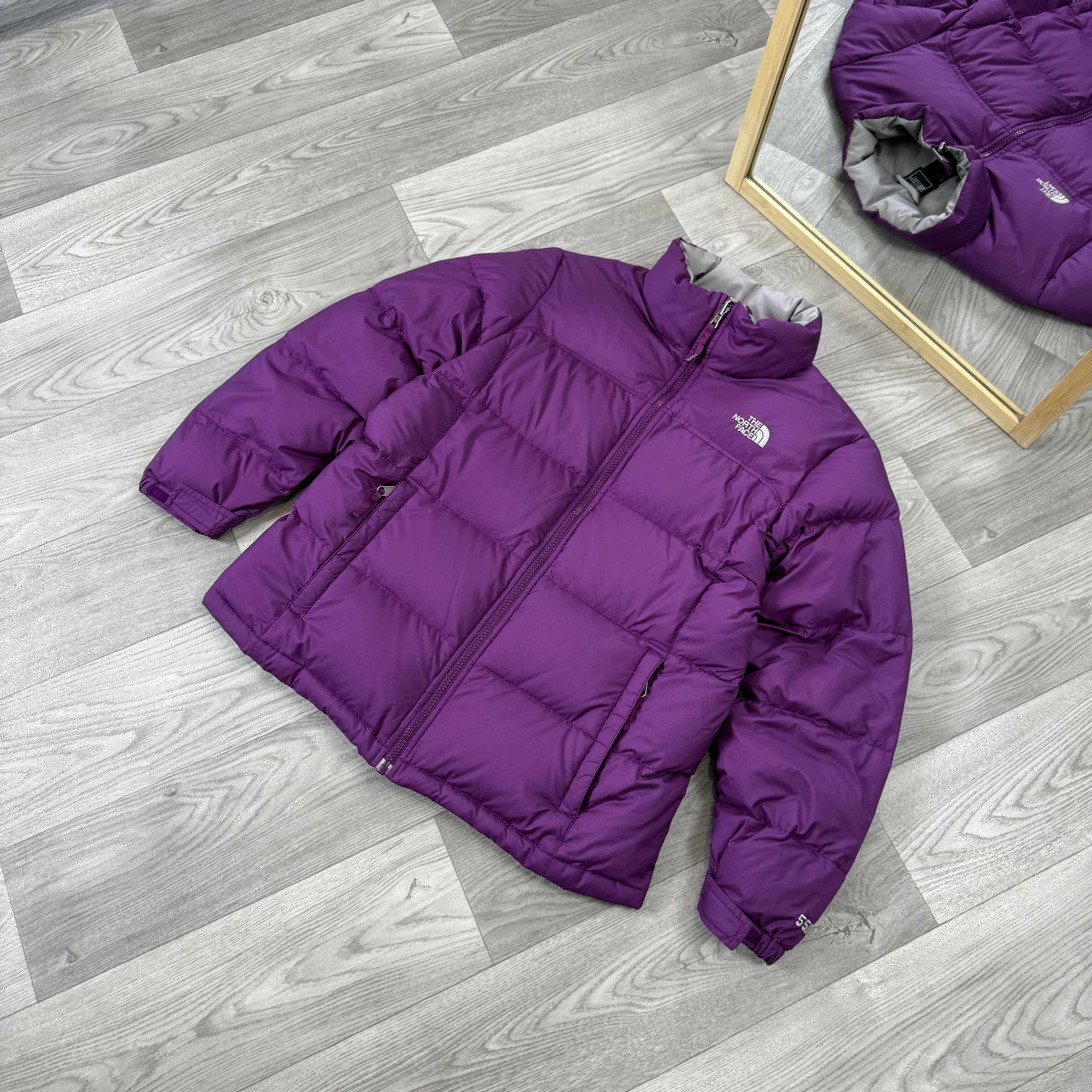 The North Face Vintage The North Face 550 Purple Puffer Down Jacket Size S / US 4 / IT 40 - 5 Thumbnail