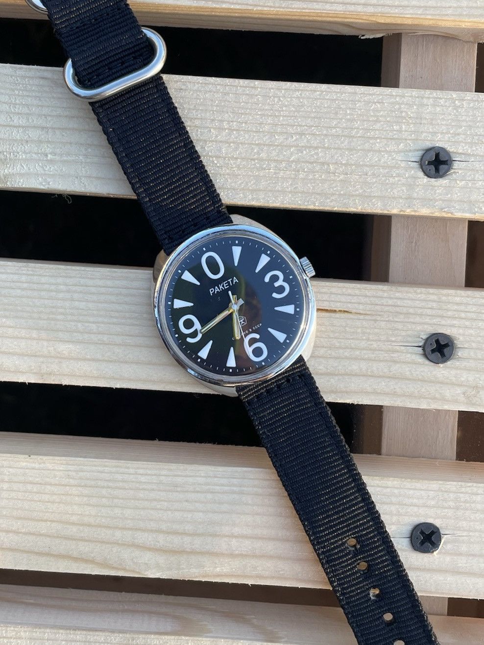 Vintage Vintage Watch Raketa USSR Soviet Mechanical 1980s Size ONE SIZE - 13 Thumbnail
