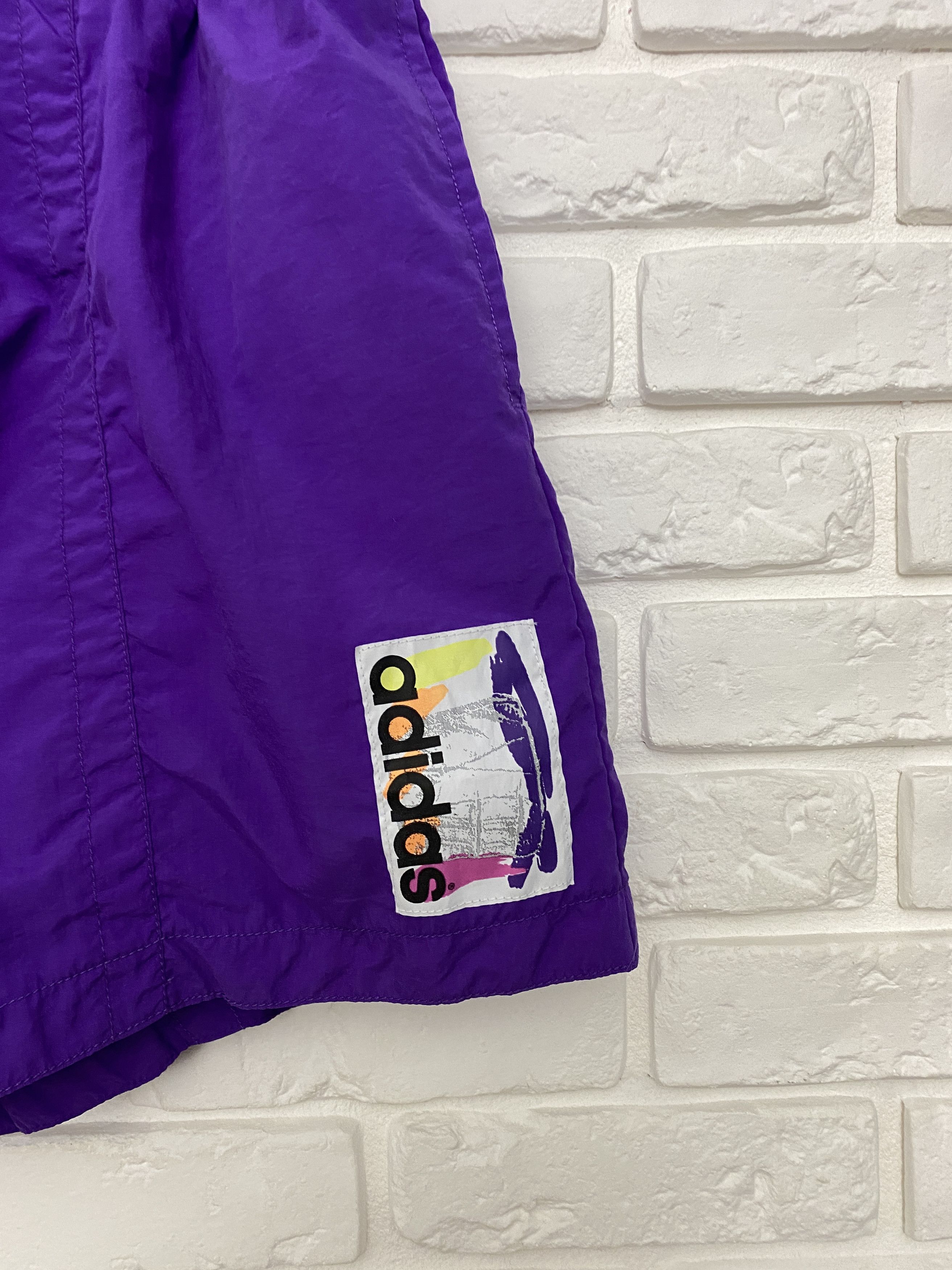 Adidas Retro 90s Adidas Shorts Athletic Running Purple Size XL Size US 36 / EU 52 - 3 Thumbnail