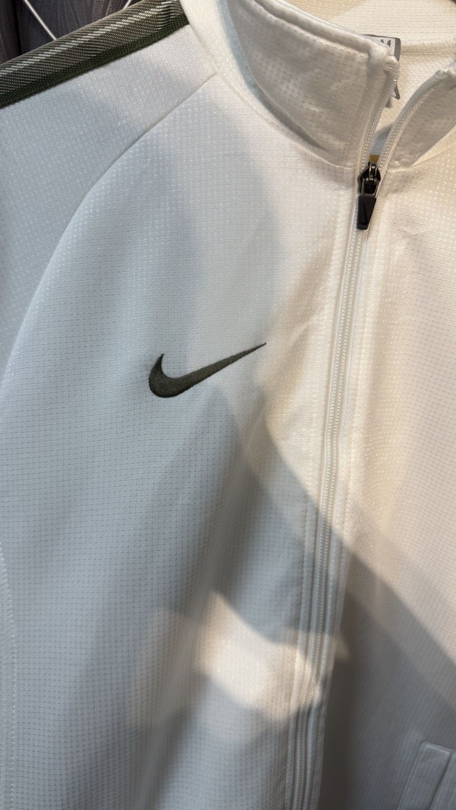 Nike Y2K NIKE TRACKTOP JACKET WHITE Size US M / EU 48-50 / 2 - 5 Thumbnail