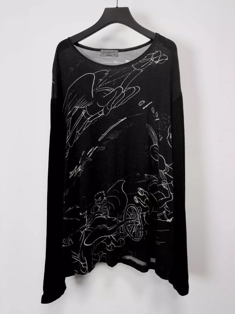 Yohji Yamamoto Yohji Yamamoto Artificial human 009 cut for sweater 2505-Ne Size US L / EU 52-54 / 3 - 1 Thumbnail