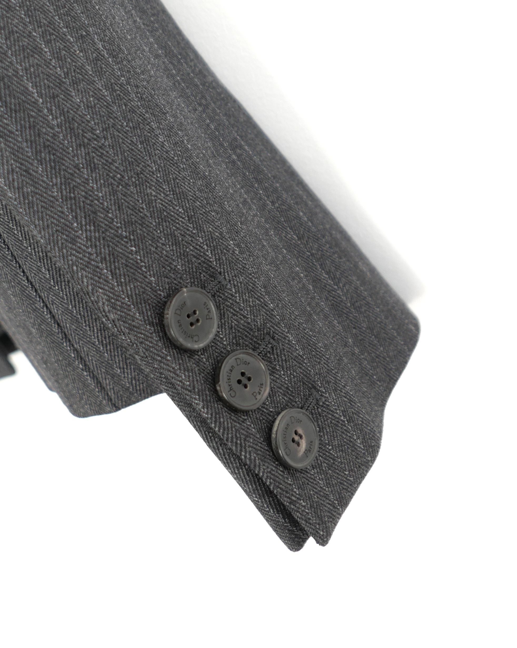 Dior Dior Cruise 2023 Grey Pinstripe Bar Jacket Size M / US 6-8 / IT 42-44 - 5 Thumbnail
