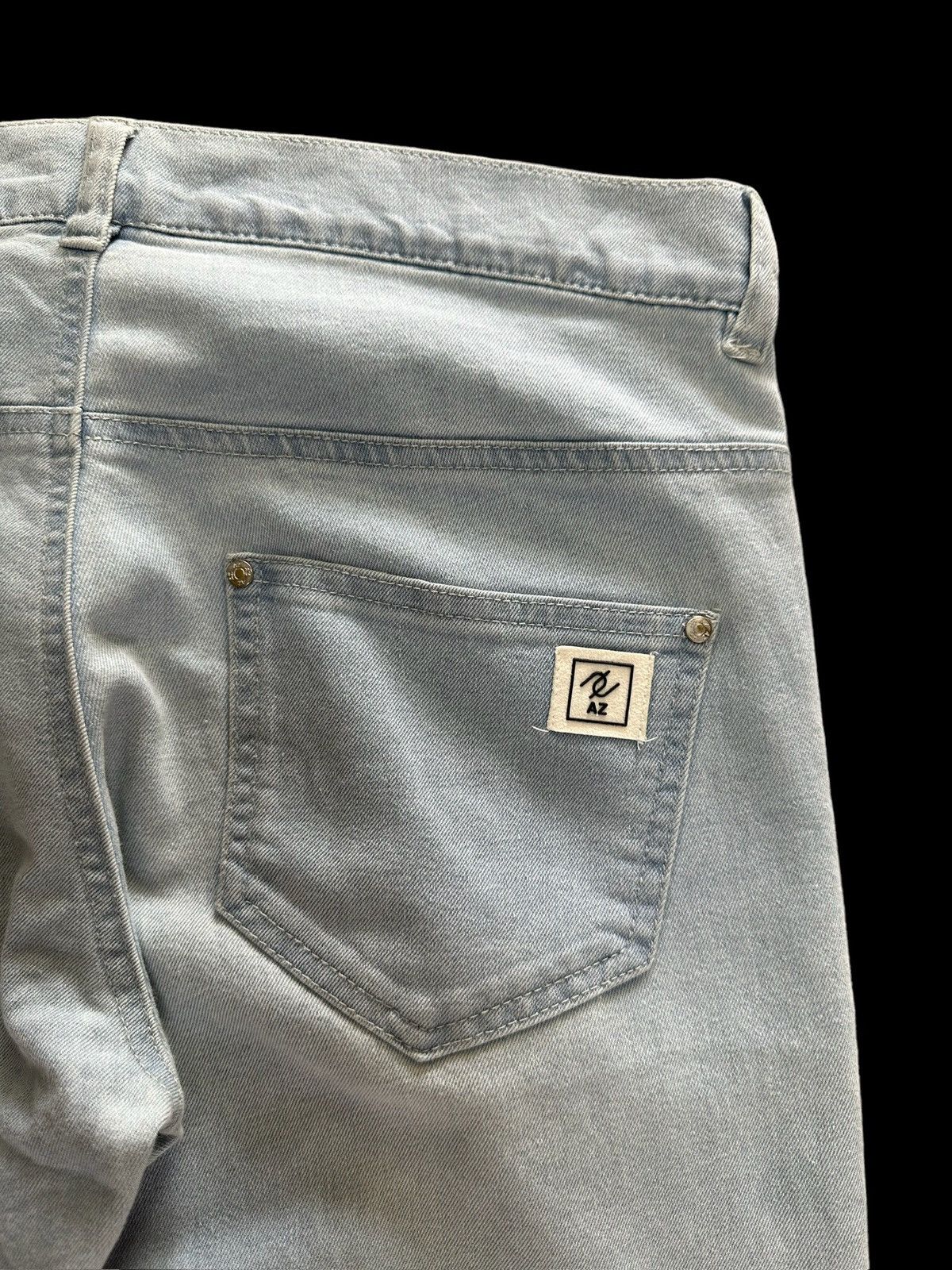 AZ by junhashimoto × Japanese Brand × junhashimoto SS18- AZ by Junhashimoto light denim Size US 31 - 8 Thumbnail