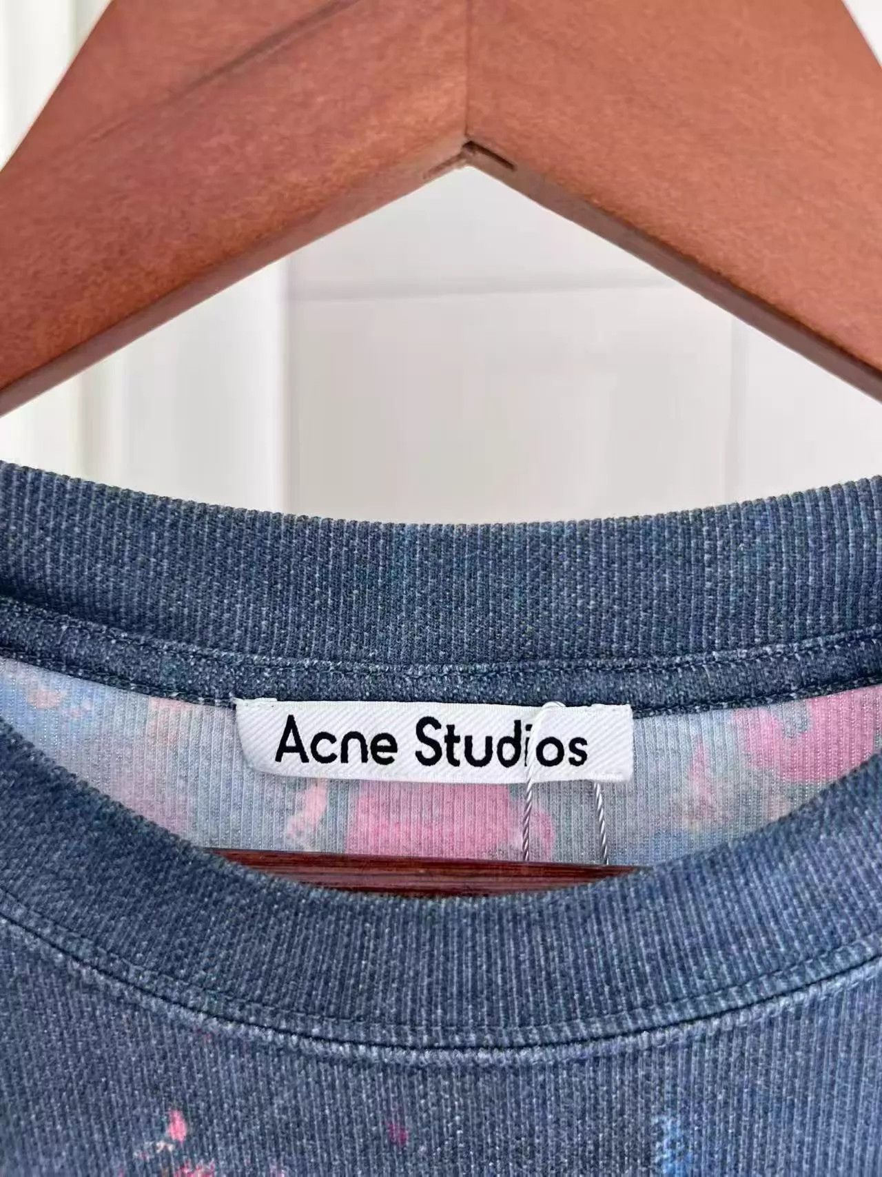 Acne Studios Acne Studios Crew Colorful-Oil Tie-Dye Oversized LS S Size US S / EU 44-46 / 1 - 4 Thumbnail