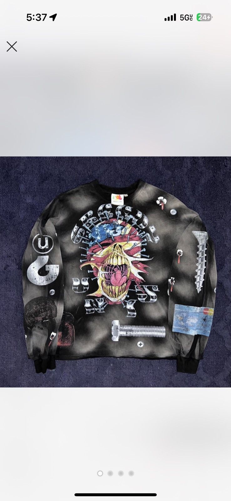 Greedy Genius Greedy unit long sleeve tee Size US XL / EU 56 / 4 - 3 Thumbnail