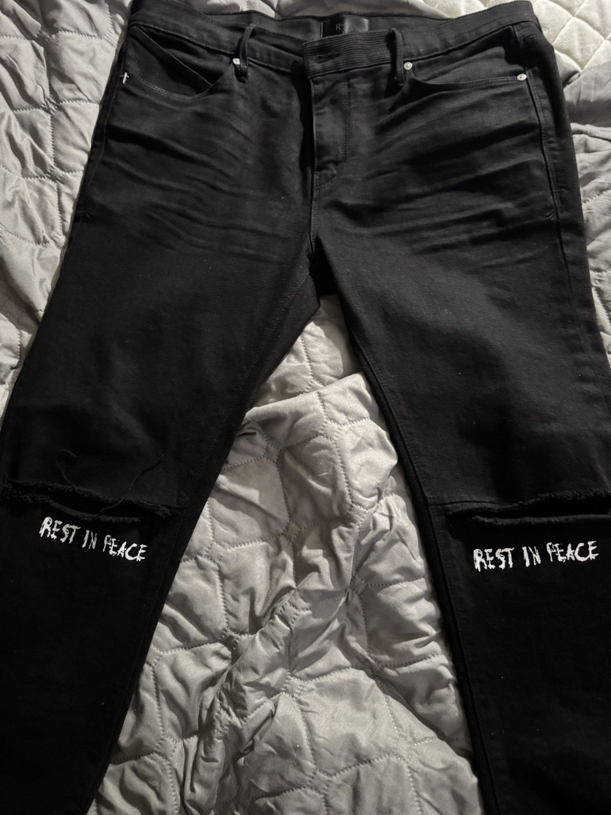 Rta RtA Bryant Dagger Denim Jeans Size US 33 - 2 Thumbnail