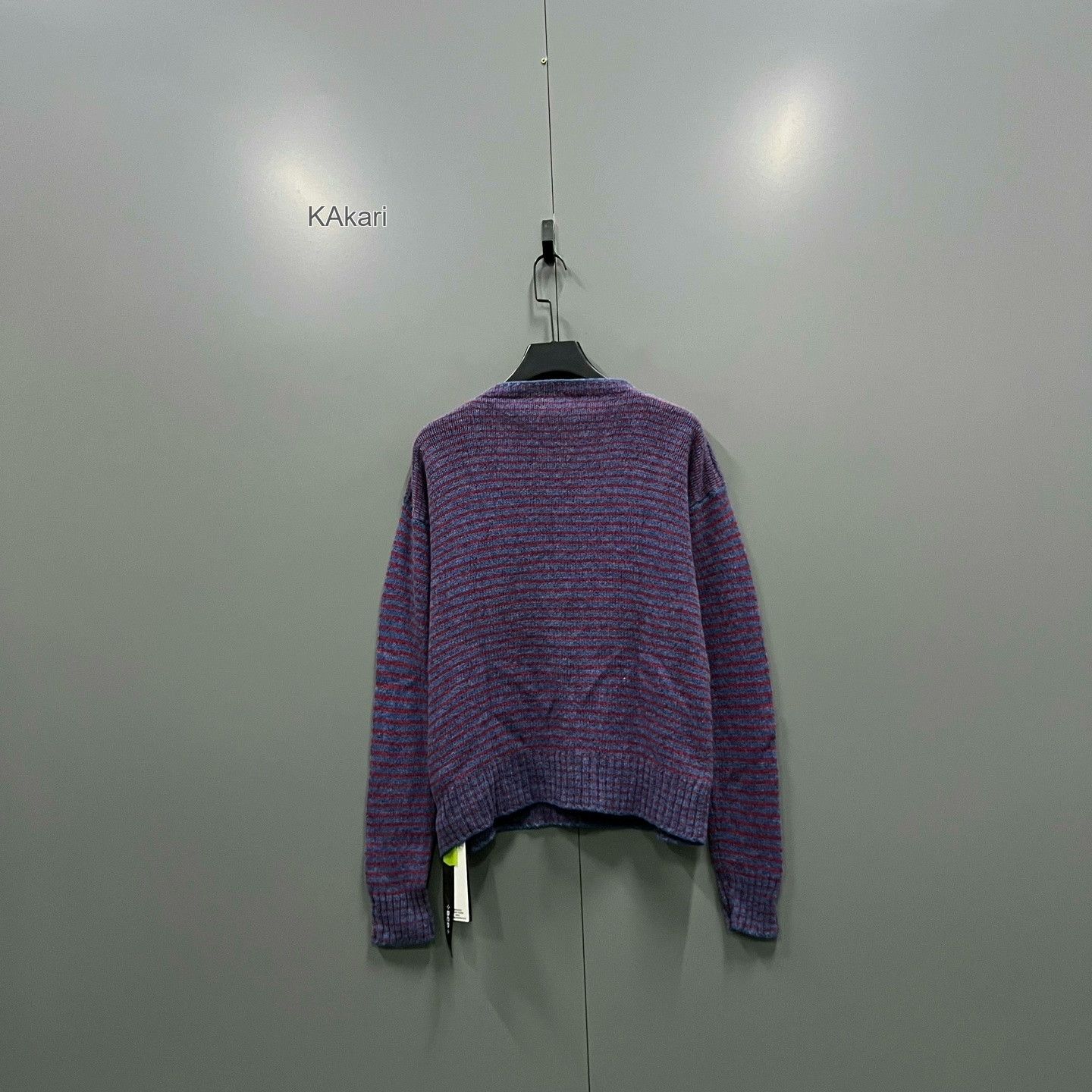 Prada PRADA Mixed Stripe Knit Sweater Size US L / EU 52-54 / 3 - 2 Thumbnail