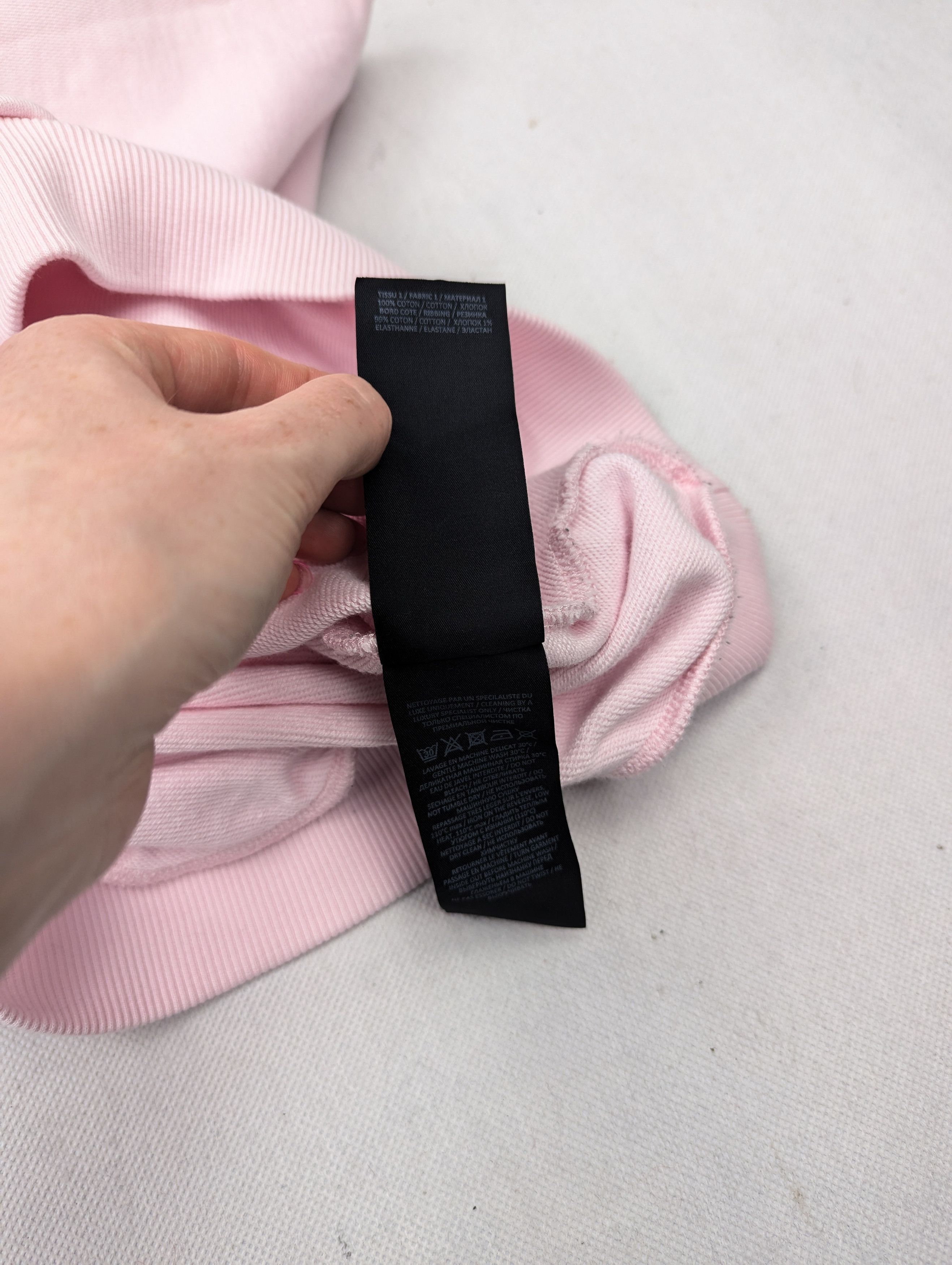 Balmain Balmain pink sweatshirt S Size US S / EU 44-46 / 1 - 5 Thumbnail