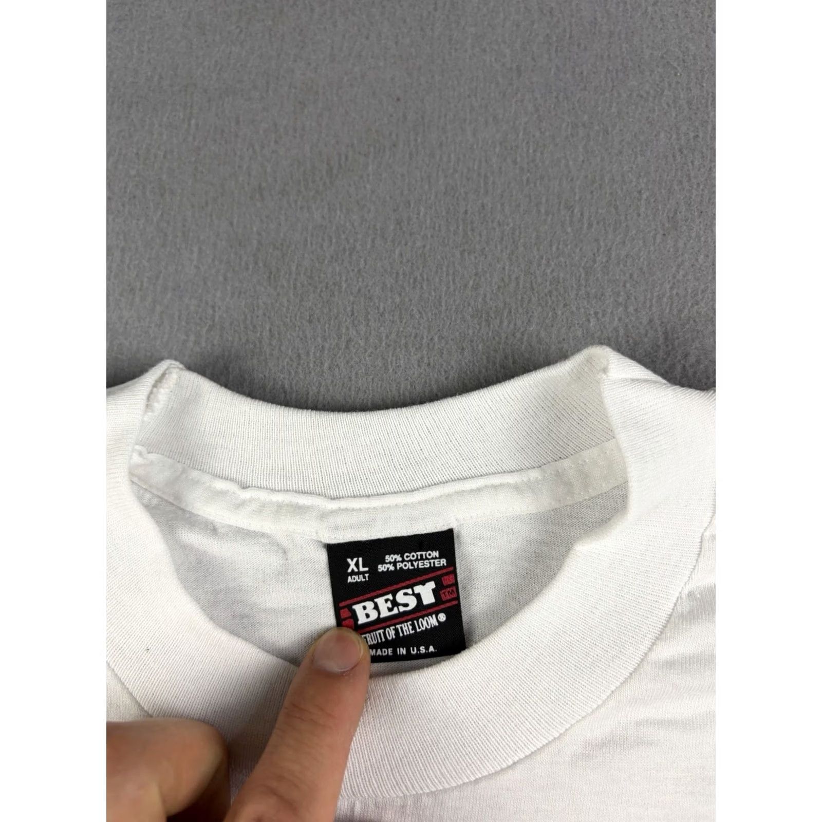 NFL VINTAGE Chili Beer T Shirt Men XL White Lime Is For Wimps NFL Funny 90s Mens Size US XL / EU 56 / 4 - 3 Thumbnail