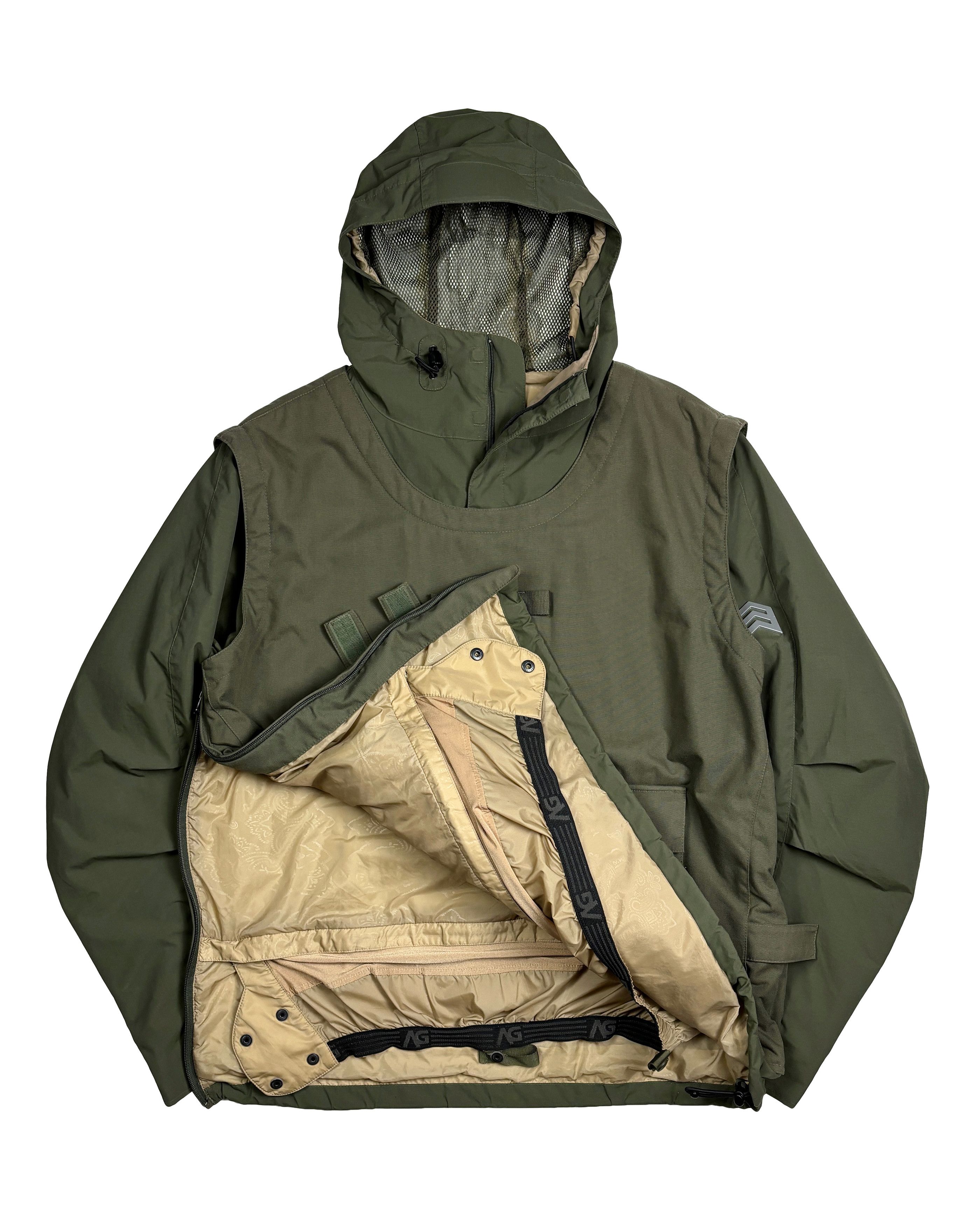 Analog 2003 Analog MD Cargo Tactical Vest Magnetic Closure Jacket Size US M / EU 48-50 / 2 - 9 Thumbnail